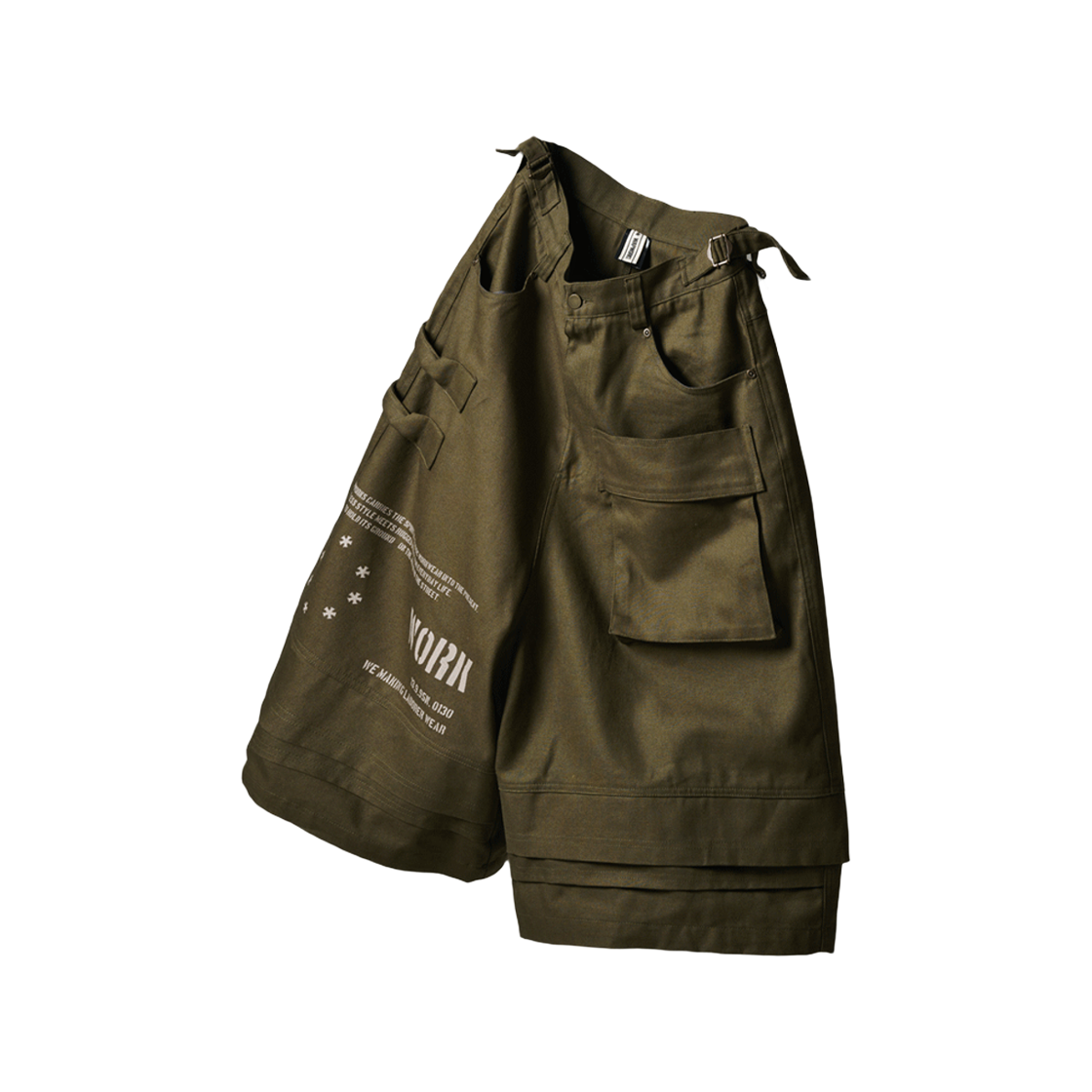 왑웍스 엔지니어드 옥스포드 버뮤다 카키(Wapworks Engineered Oxford Bermuda Khaki)
