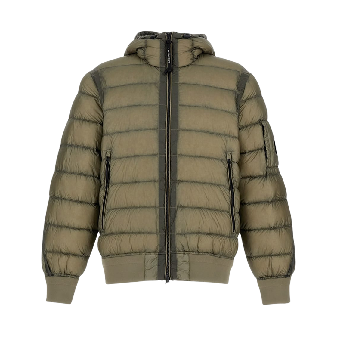 19CMOW002A110416A356 C.P. Company D.D. Shell Down Jacket Fungi Grey - 25FW