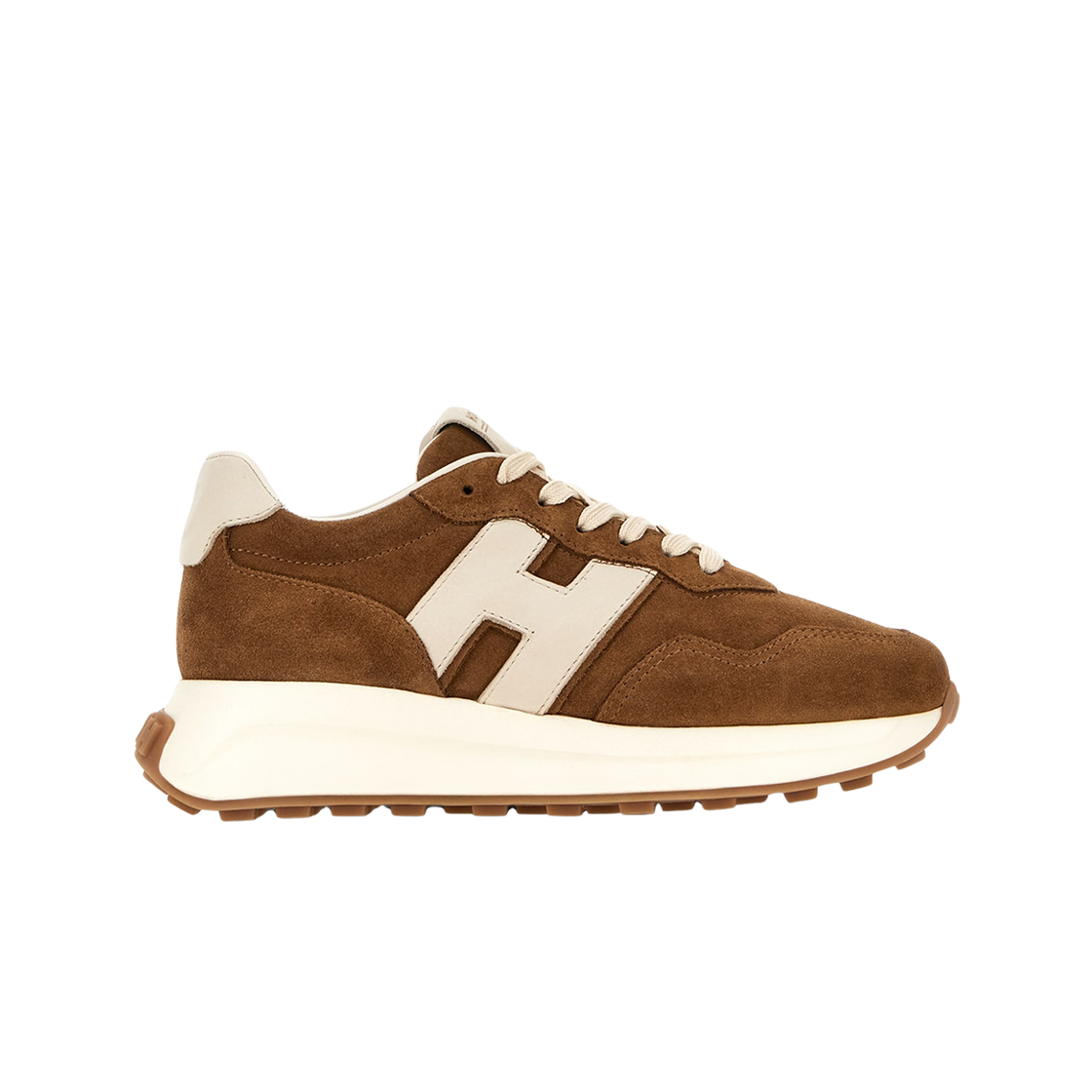 (W) 호간 H641 스니커즈 브라운((W) Hogan H641 Sneakers Brown)