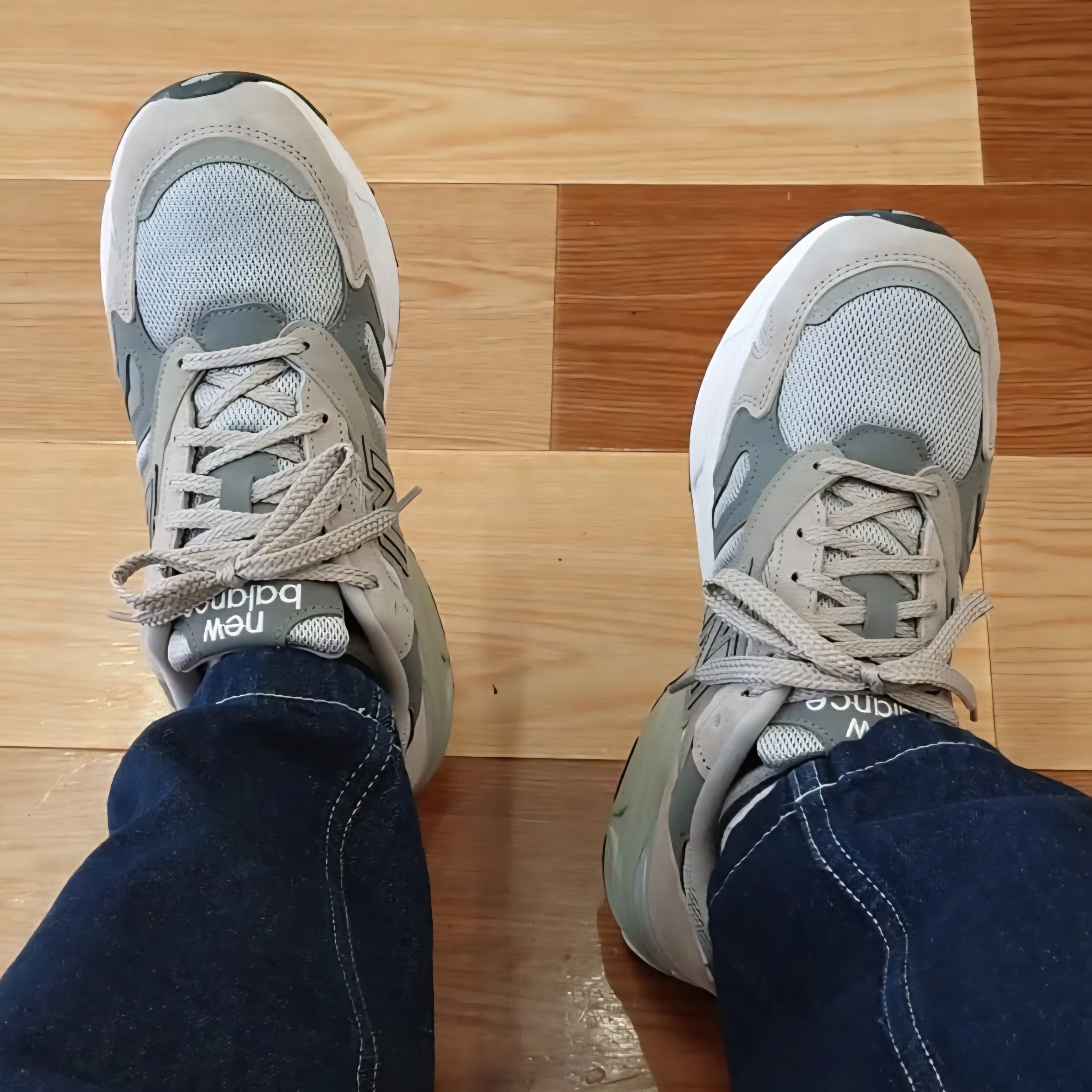 New Balance 920 Made in UK Grey 착용 스타일