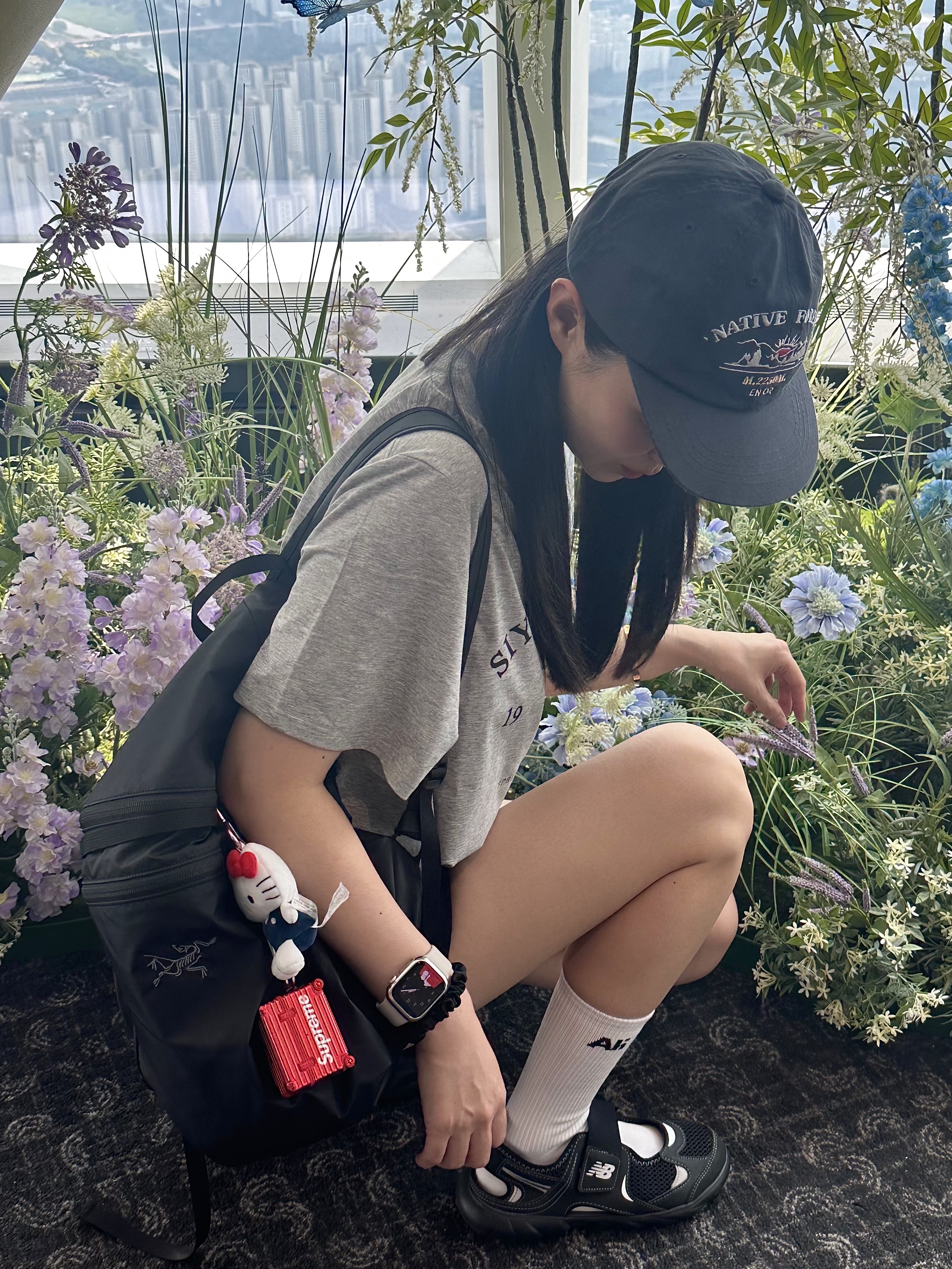 Enor Native Forest Ball Cap Navy, Arc'teryx Heliad 15 Backpack Black 착용 스타일 - 3