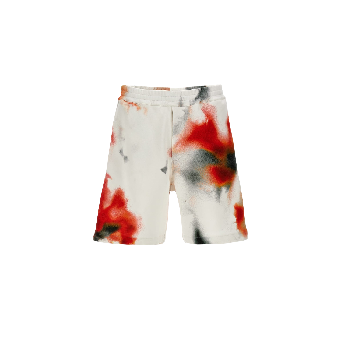 776277QXAAS9113 Alexander McQueen Flower Print Bermuda Shorts Multicolour