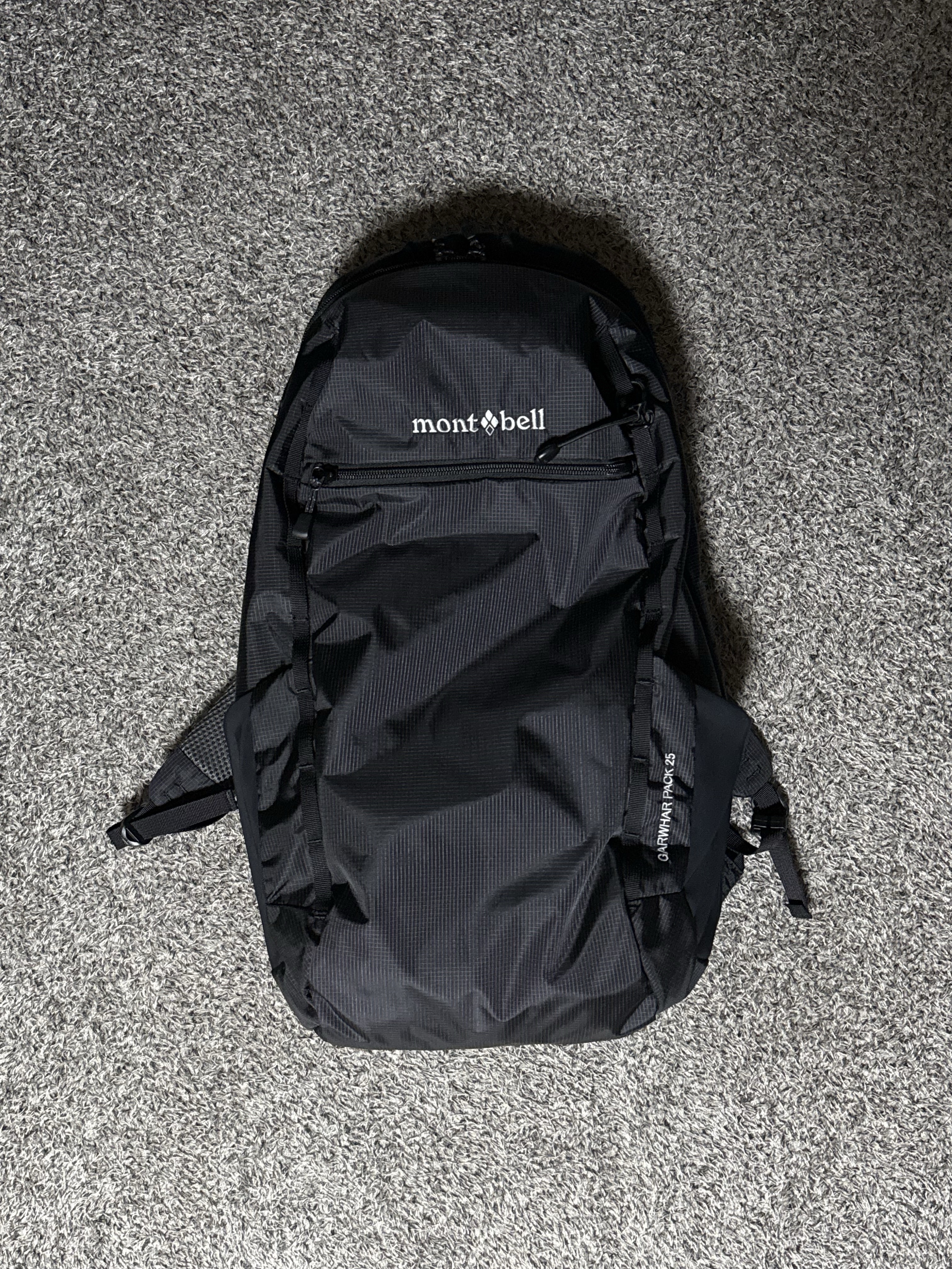 Montbell Garwhar Pack 25 Black 착용 스타일