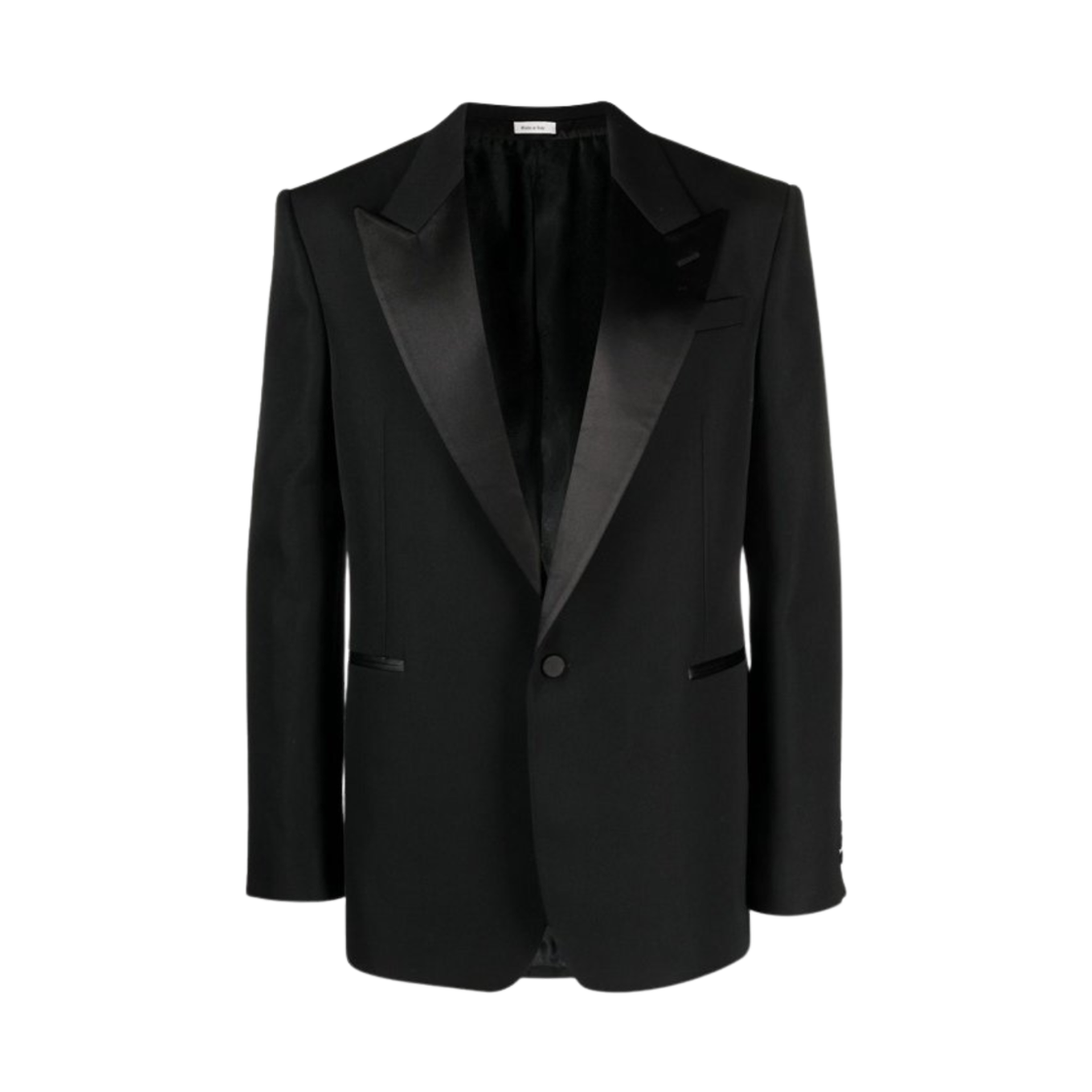 749787QVV211000 Alexander McQueen Classic Tuxedo Jacket Black