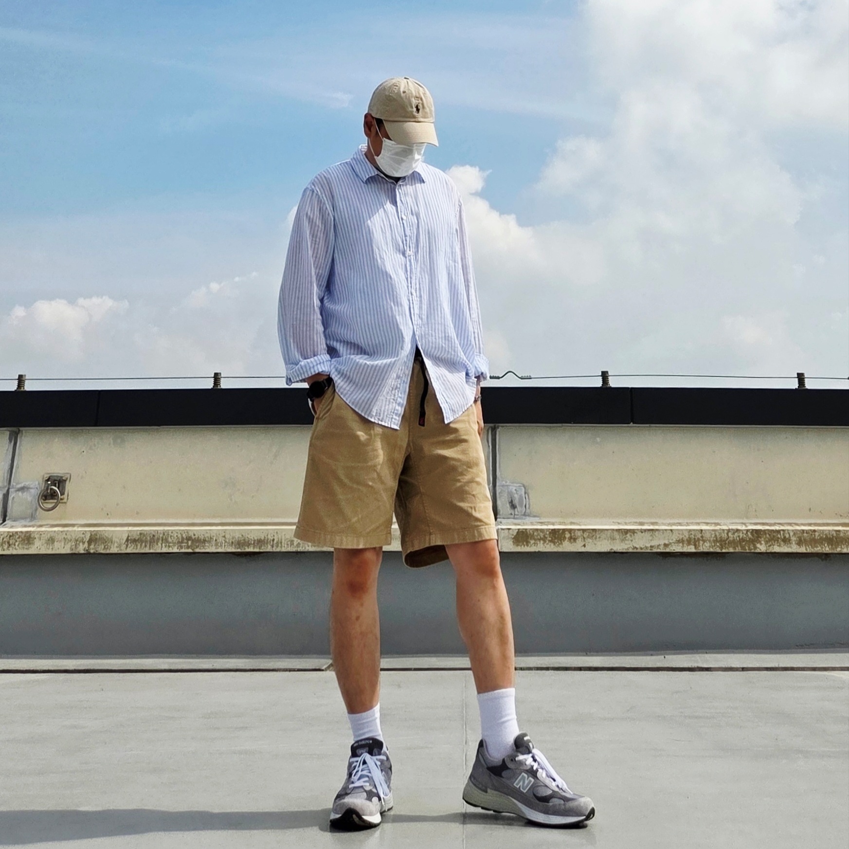 New Balance 992 Made in USA Core Grey Silver Metallic, [20% 적립] Polo Ralph Lauren Cotton Chino Baseball Cap Nubuck Relay Blue - 25SS 착용 스타일 - 1