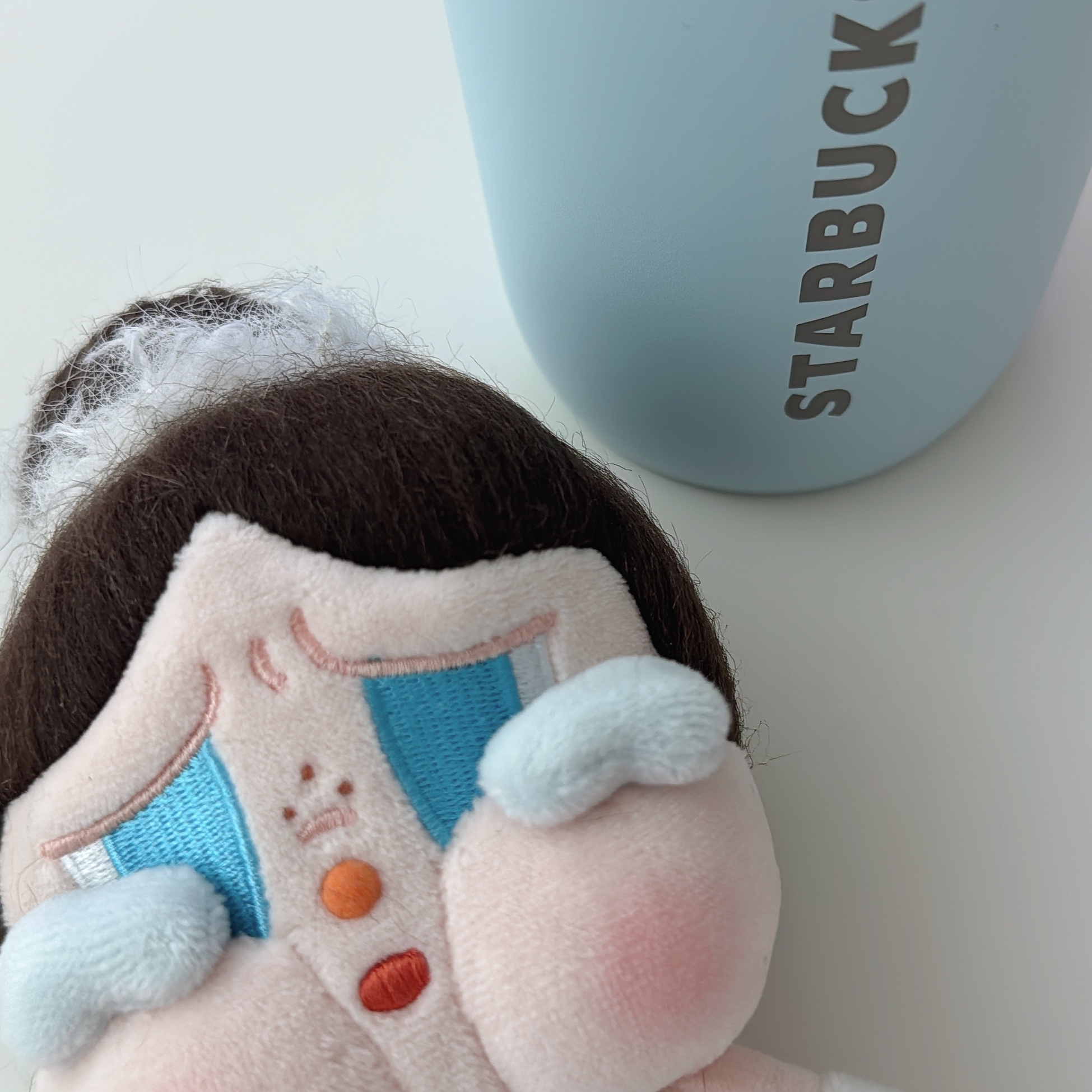 Pop Mart Crybaby Shiny Shiny Series Plush Pedant Blister Pack 착용 스타일