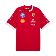 Scuderia Ferrari x Puma 2025 Drivers Oversized T-Shirt Dark Cherry