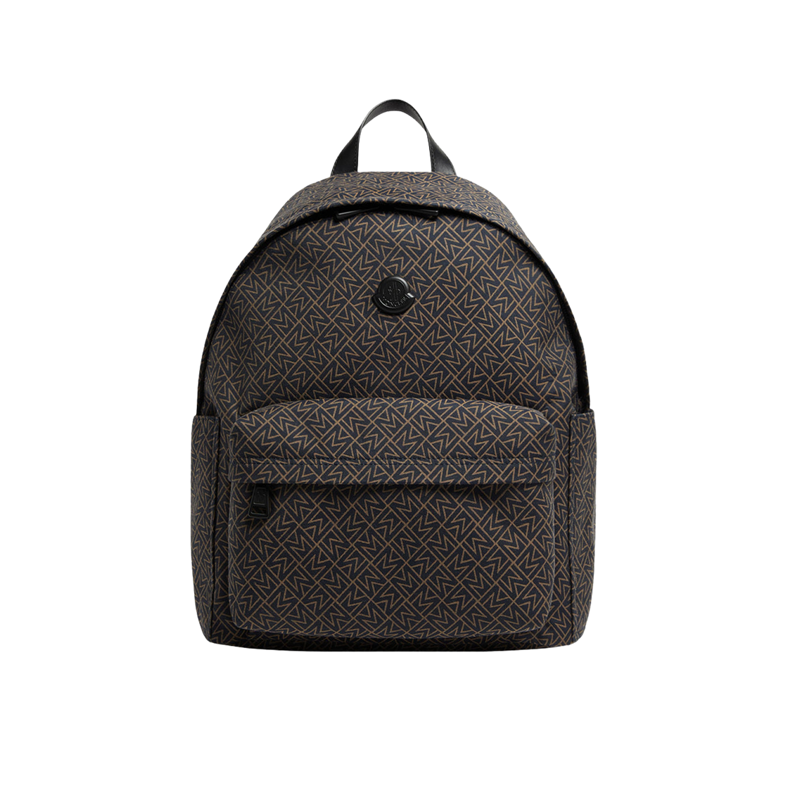 K1-09A-5A00009-M6257-F72 Moncler New Pierrick Monogram Print Backpack Brown - 25SS