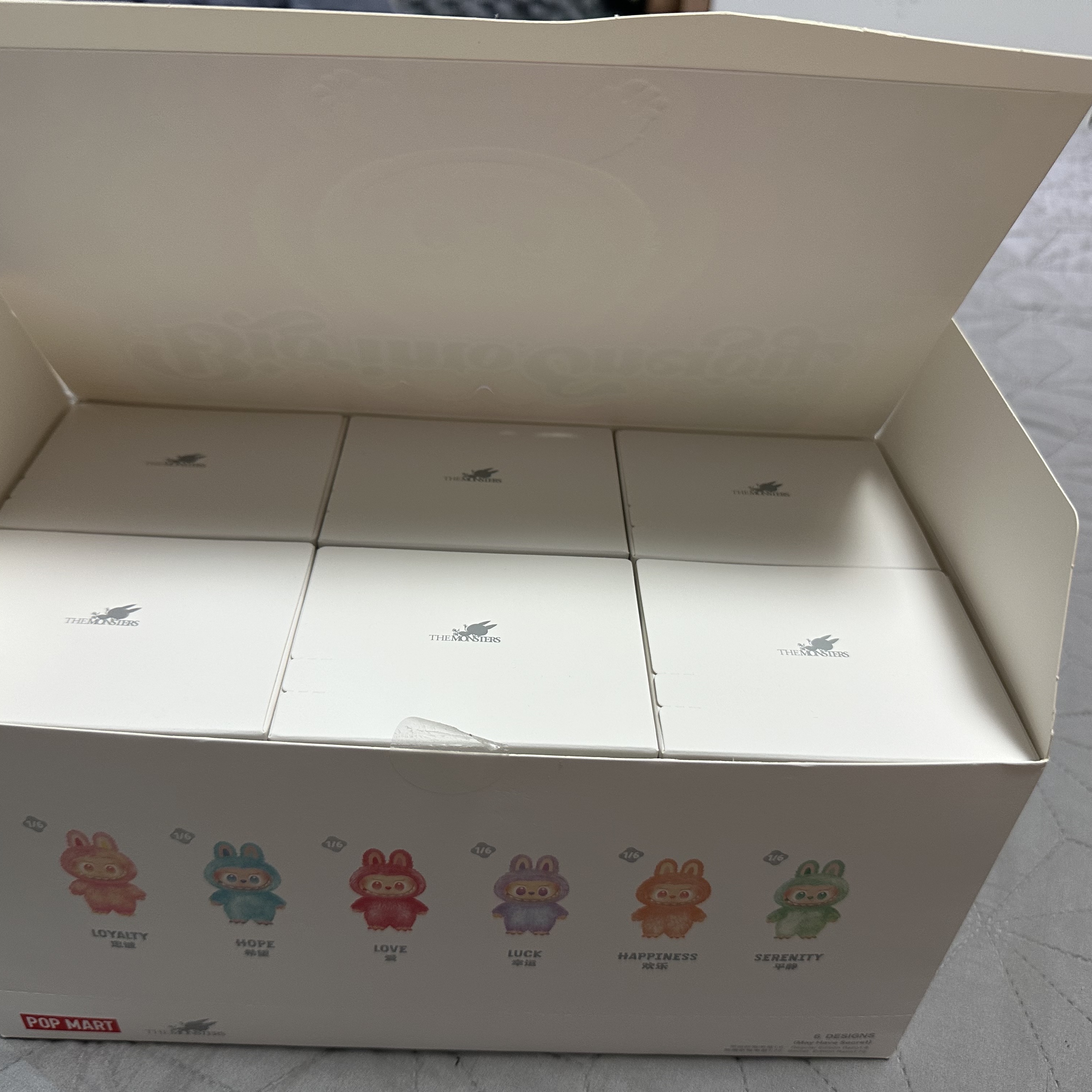 Pop Mart Labubu The Monsters Highlight Series Sealed Case (6 Blind Boxes) 착용 스타일 - 4