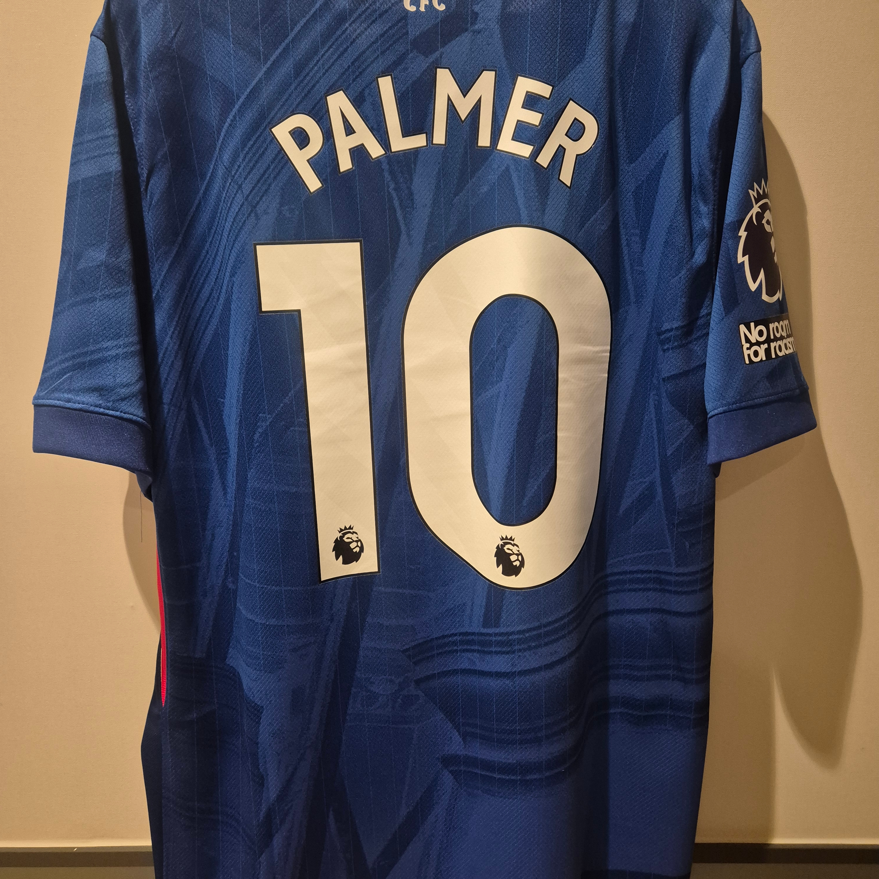 Nike Chelsea FC 2025/26 Stadium Home Dri-Fit Soccer Replica Jersey Rush Blue White (Non Marking Ver.) 착용 스타일 - 3