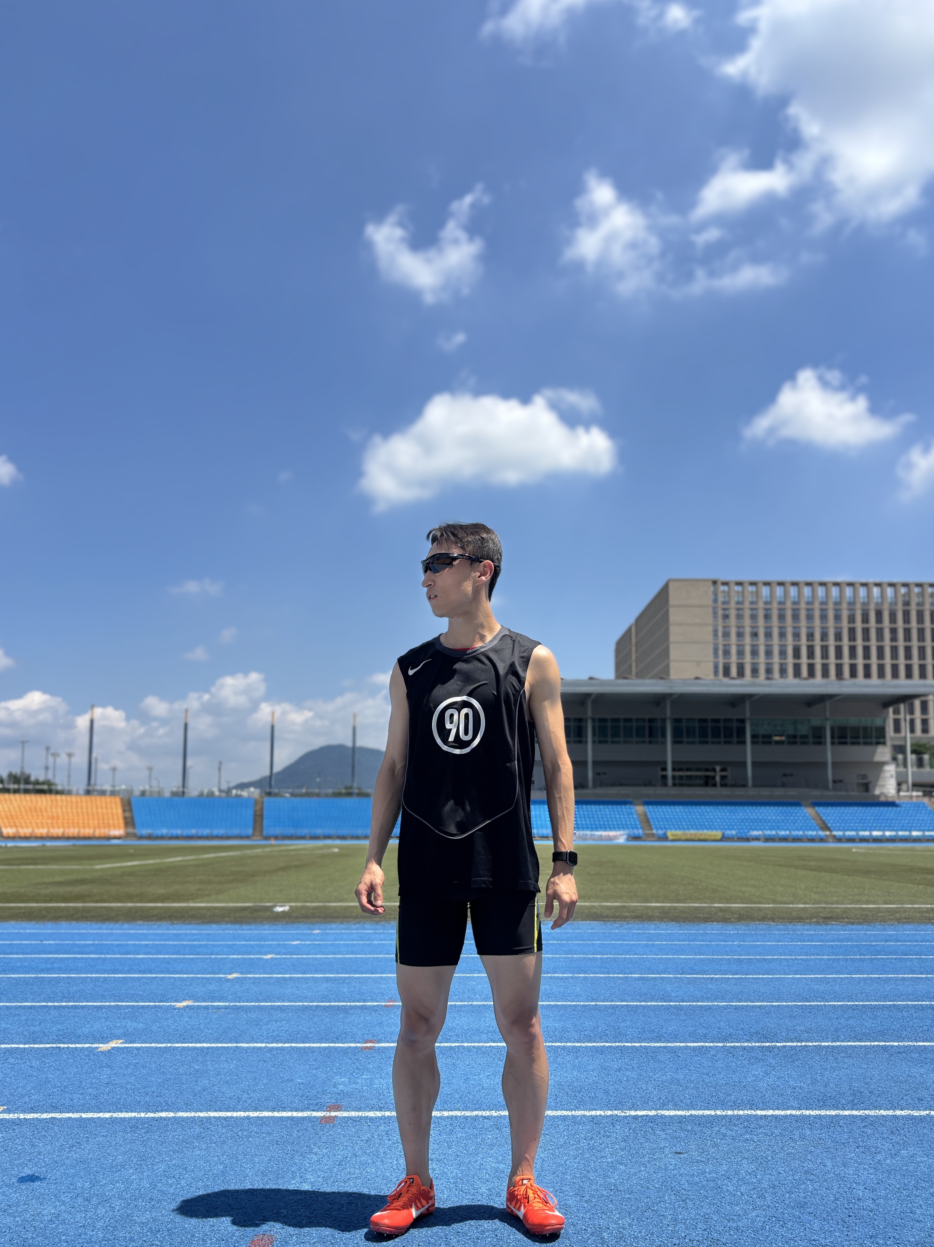 Nike Total 90 Dri-Fit Sleeveless Football Top Black Light Graphite - Asia 착용 스타일 - 3