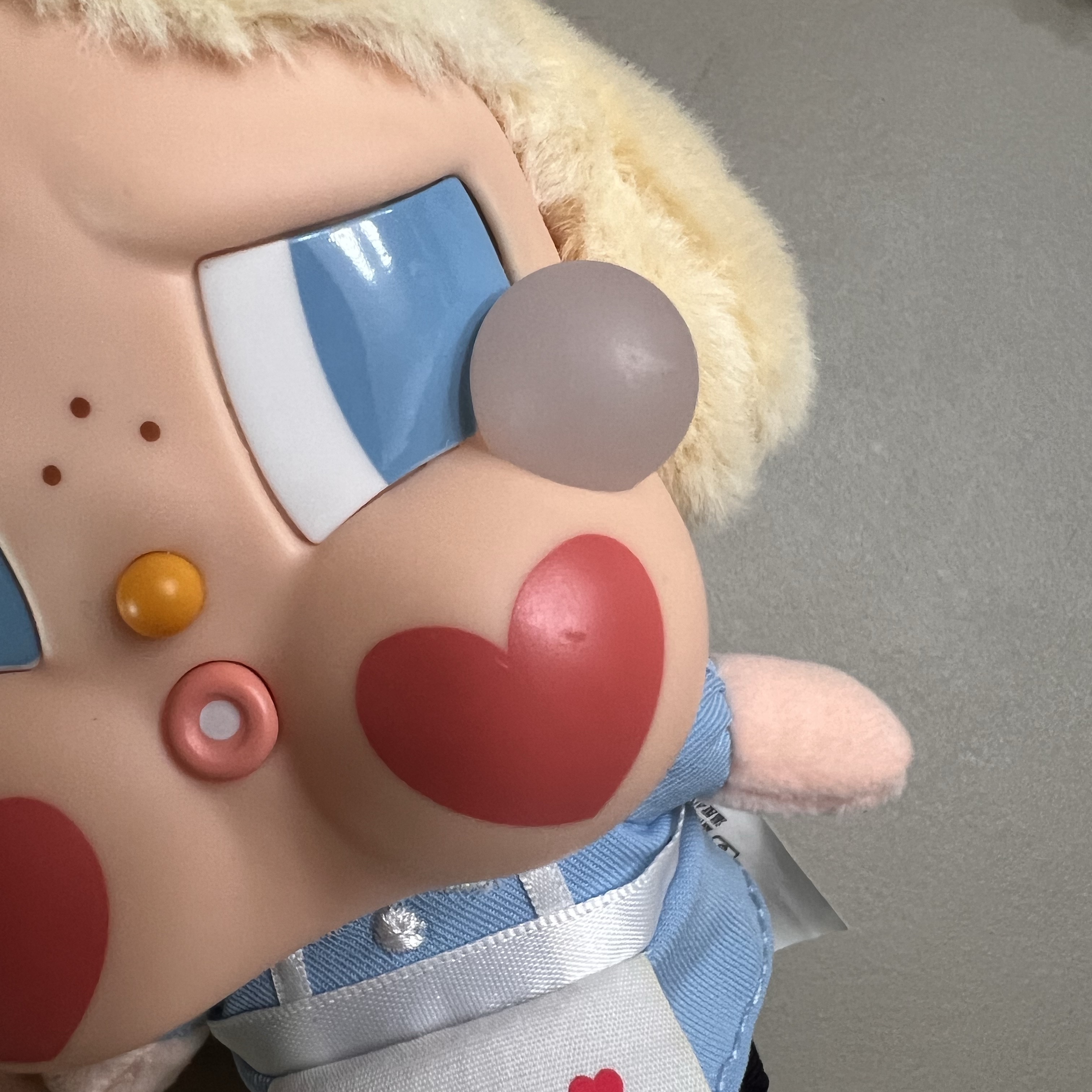 Pop Mart Crybaby Crying Again Series Plush Keyring She's Alice (Opened Case) 착용 스타일 - 3