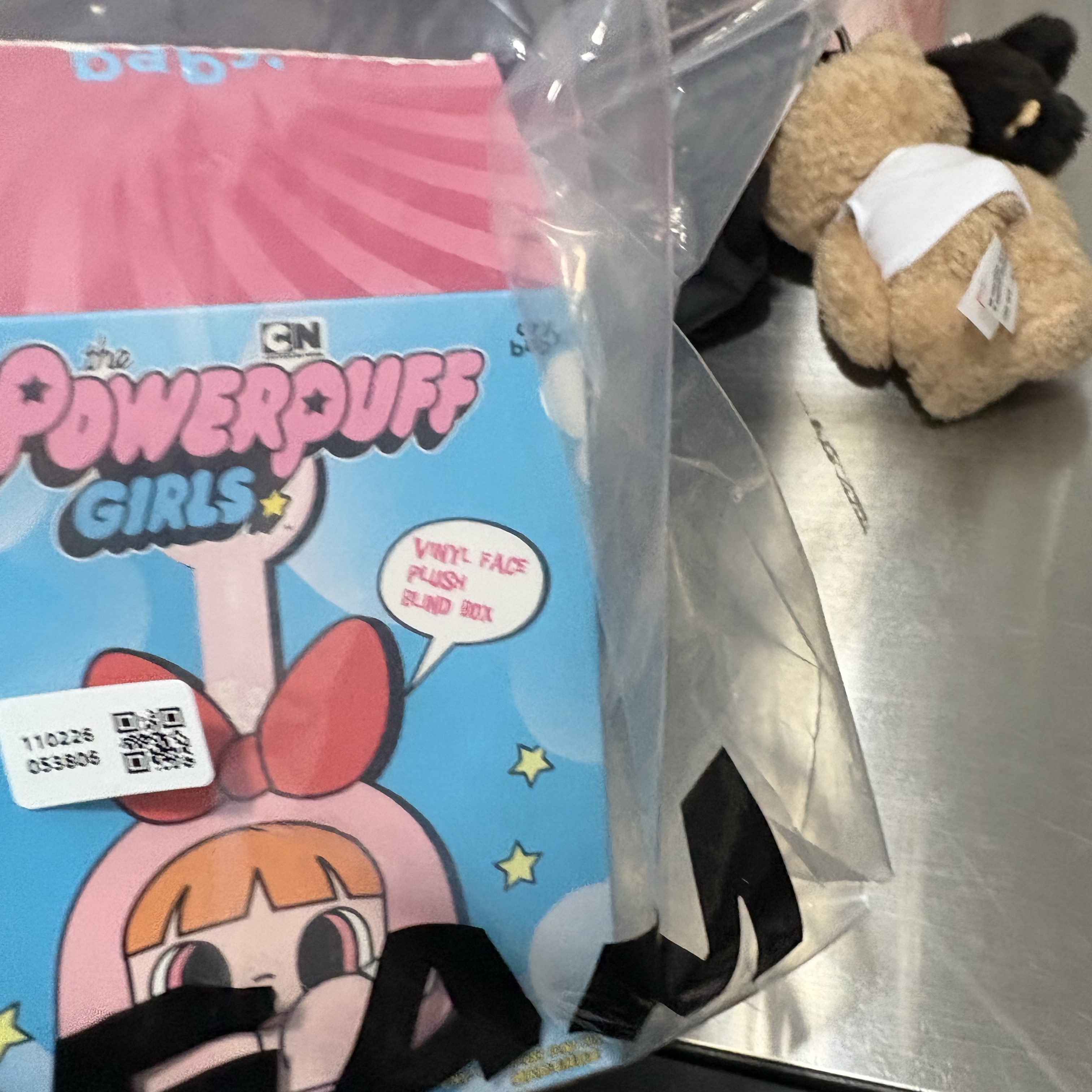 Pop Mart Crybaby x Powerpuff Girls Series Keyring Bubbles (Opened Case) 착용 스타일 - 2