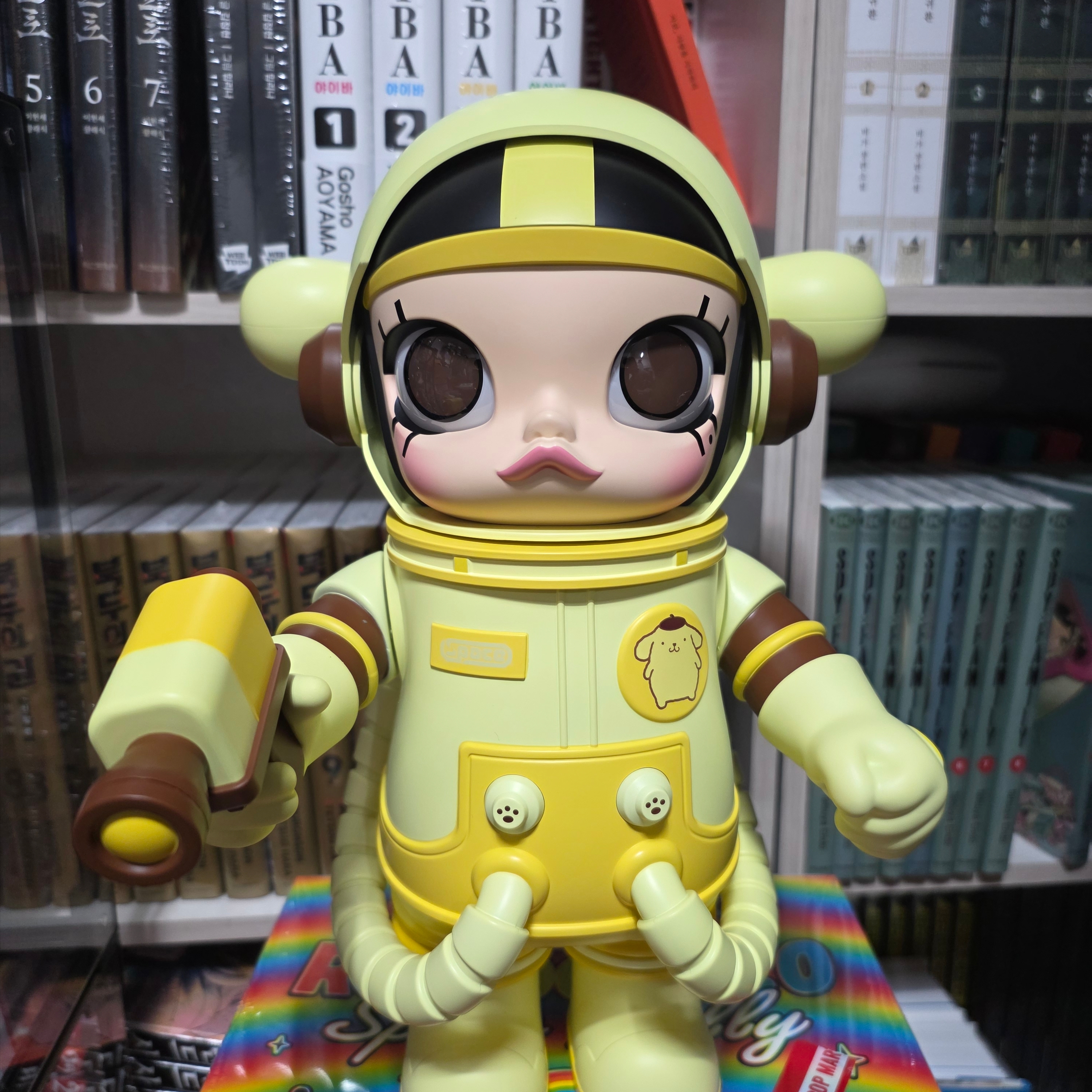 Pop Mart Mega Space Molly Sanrio Sealed Case 400% (1 Blind Box) 착용 스타일 - 1