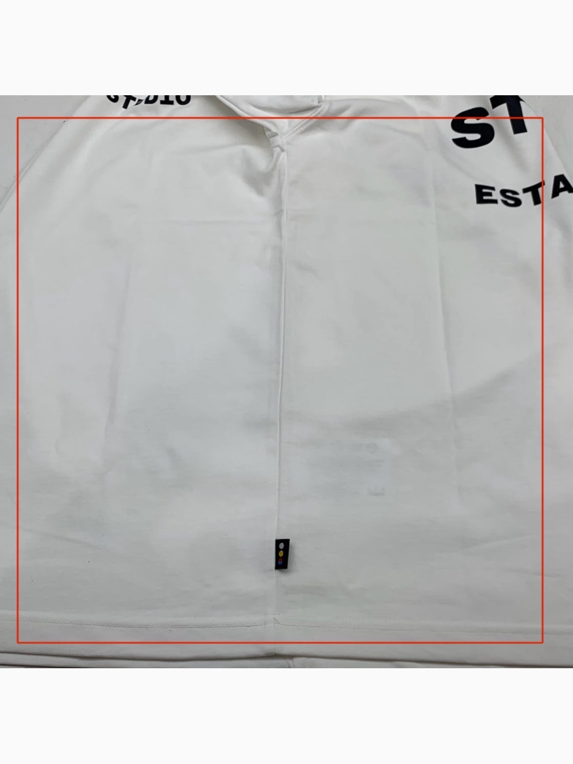 IAB Studio Established T-Shirt White Black 착용 스타일 - 4