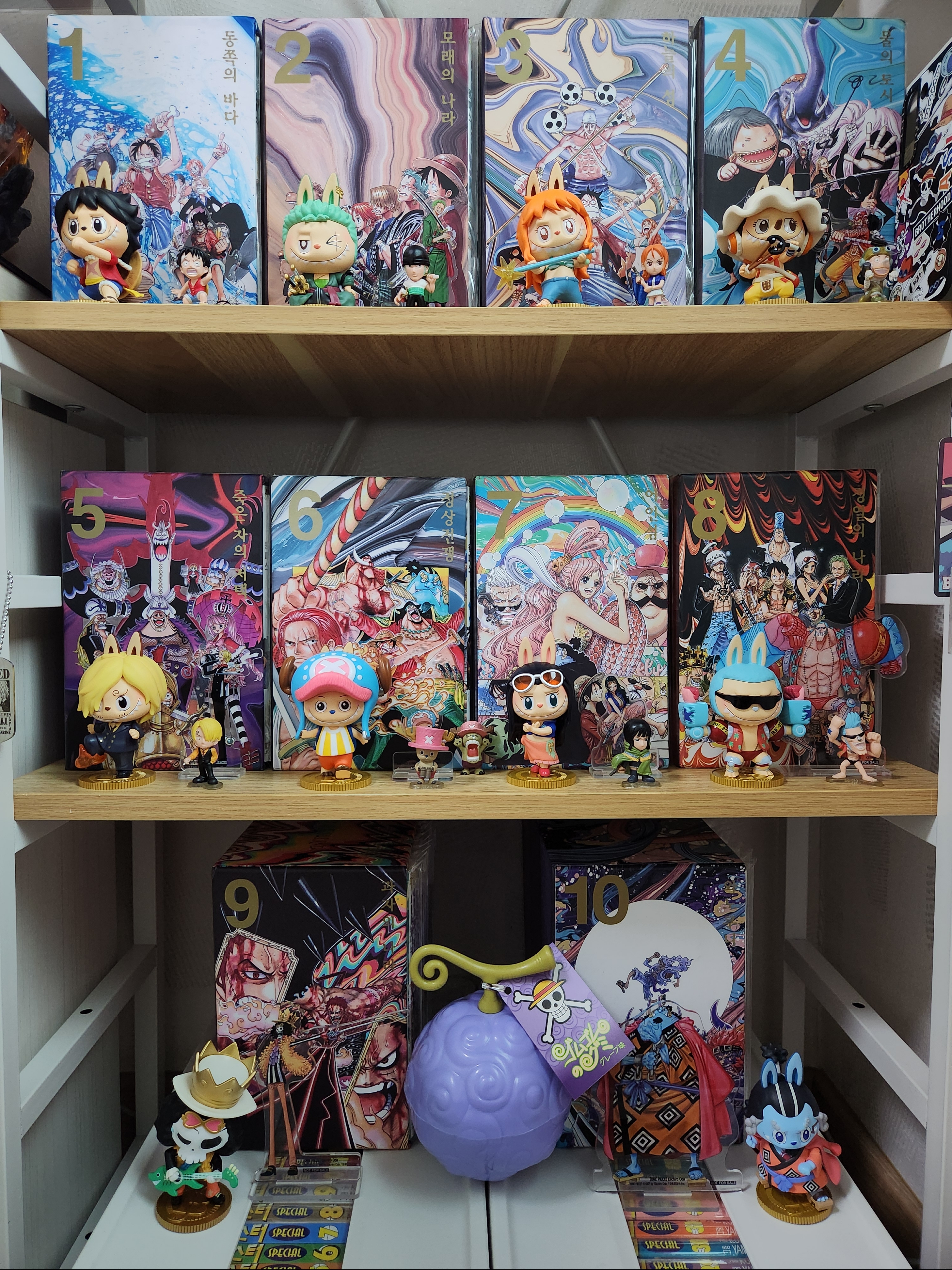 Pop Mart Labubu The Monsters x One Piece Series Figures Sealed Case (12 Blind Boxes) 착용 스타일 - 1
