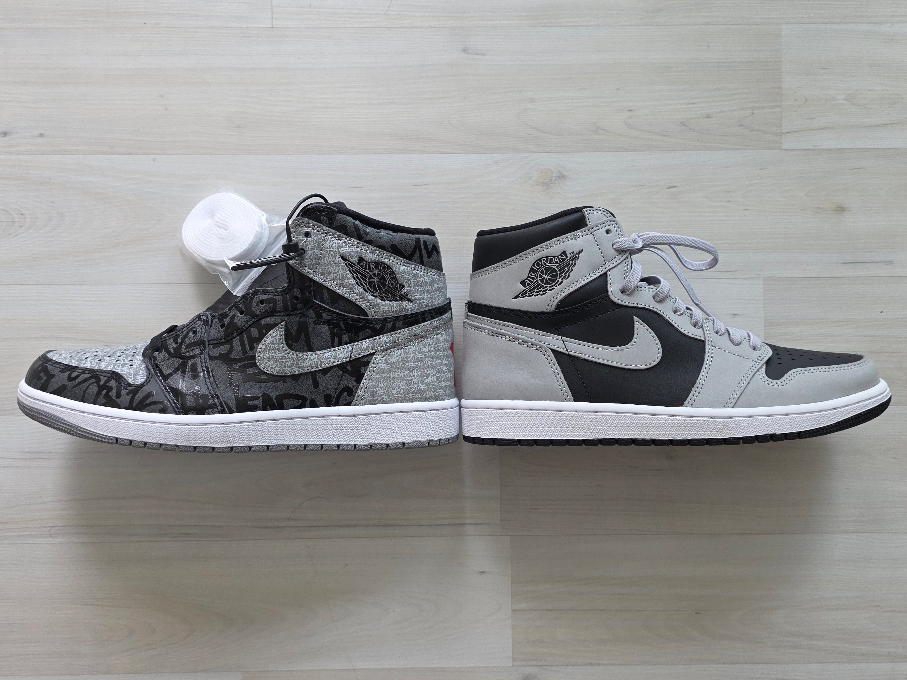 Jordan 1 Retro High OG Rebellionaire, Jordan 1 Retro High OG Shadow 2.0 착용 스타일 - 1