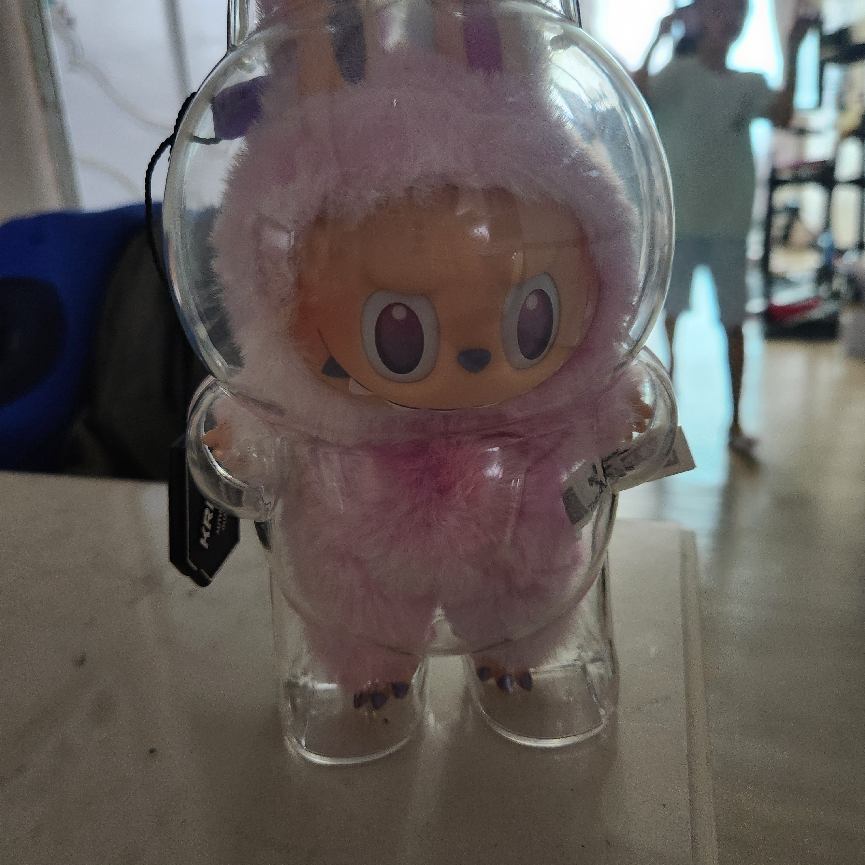 Pop Mart Labubu The Monsters Highlight Series Luck Keyring (Opened Case) 착용 스타일