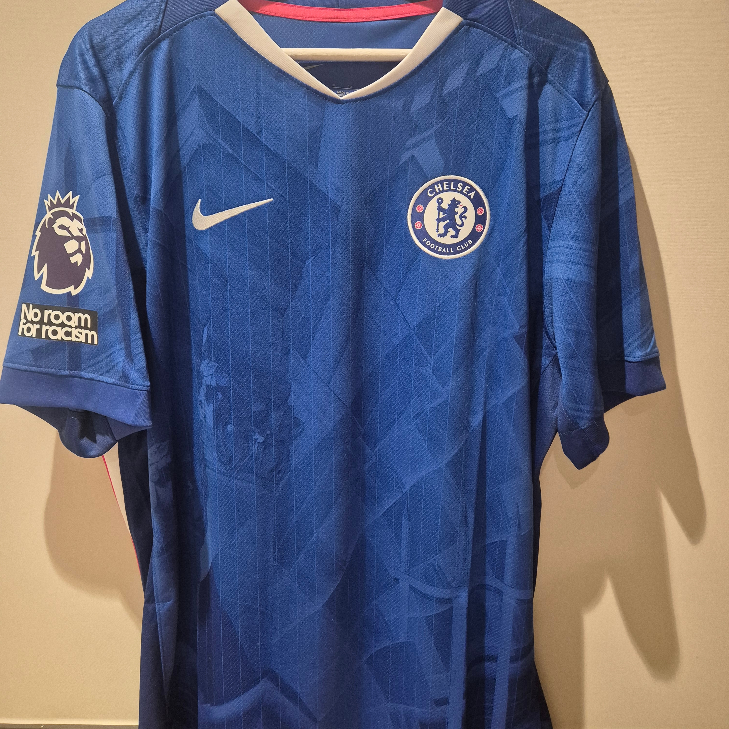 Nike Chelsea FC 2025/26 Stadium Home Dri-Fit Soccer Replica Jersey Rush Blue White (Non Marking Ver.) 착용 스타일 - 2