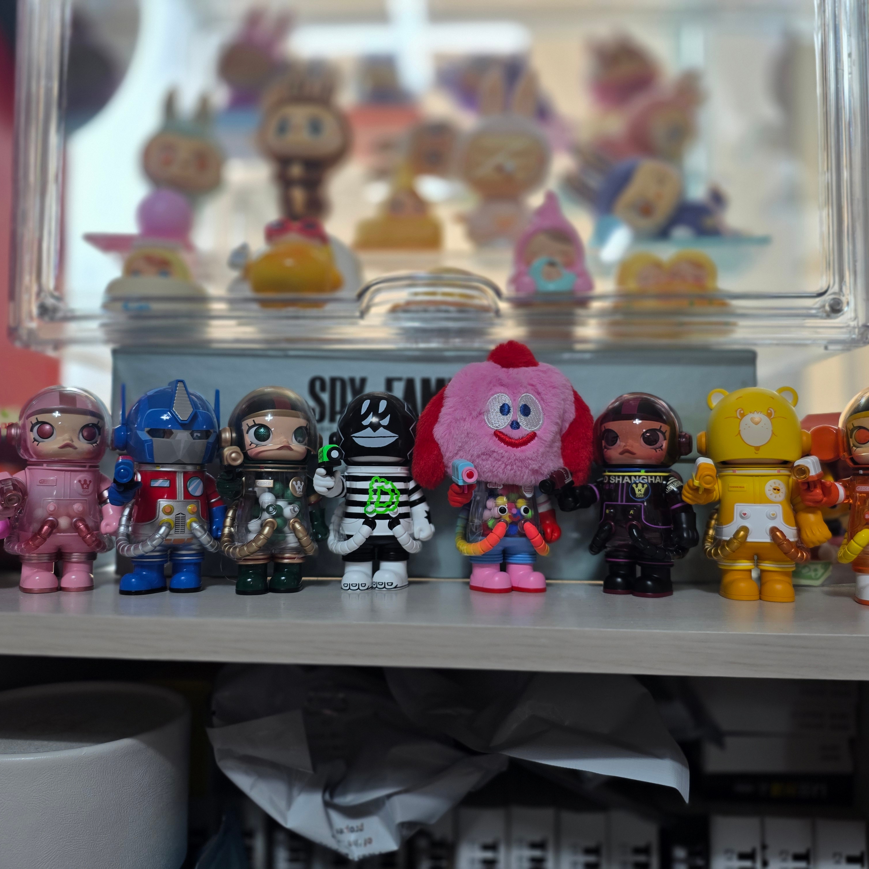 Pop Mart Mega Space Molly 100% Series4 Sealed Case (9 Blind Boxes) 착용 스타일 - 1