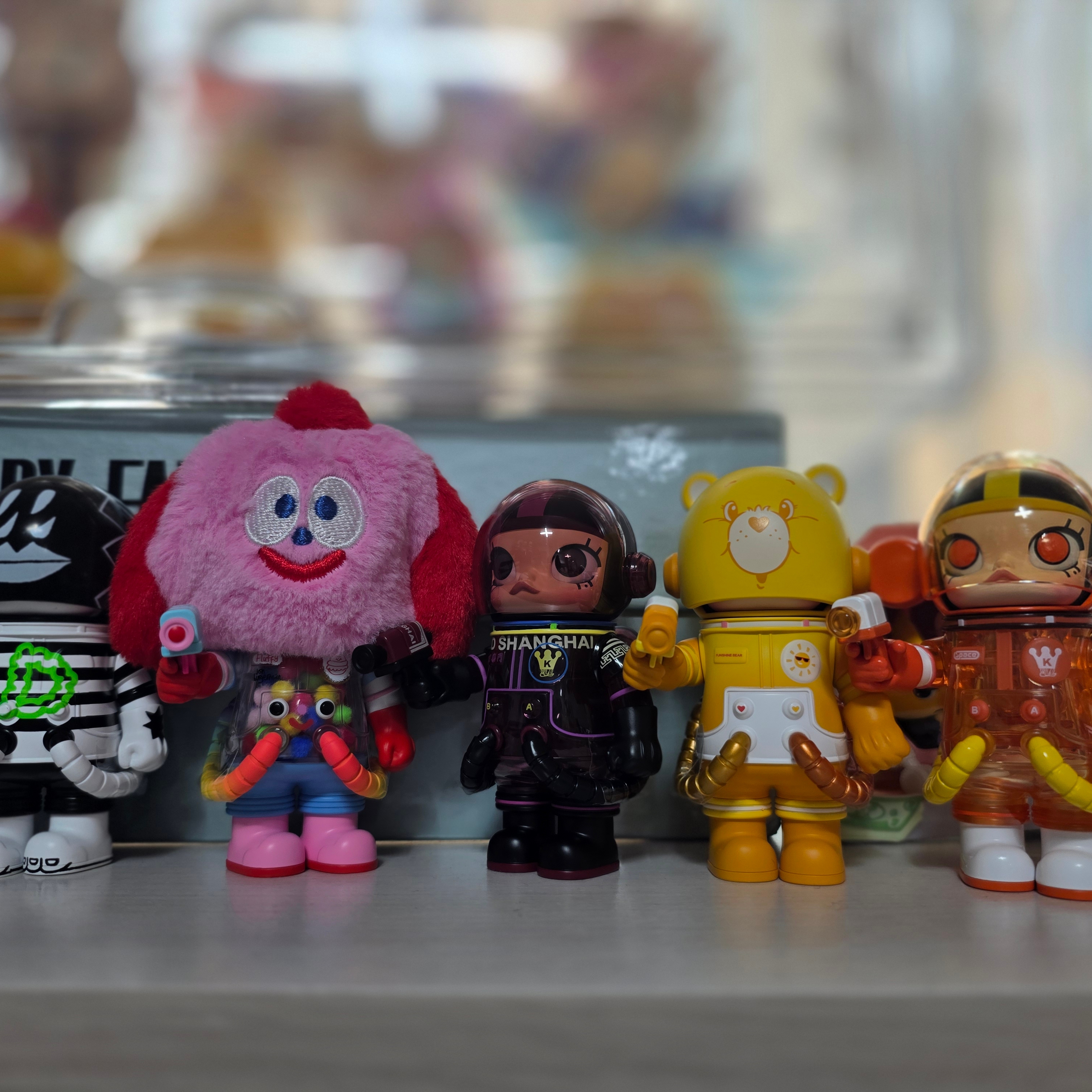 Pop Mart Mega Space Molly 100% Series4 Sealed Case (9 Blind Boxes) 착용 스타일 - 3