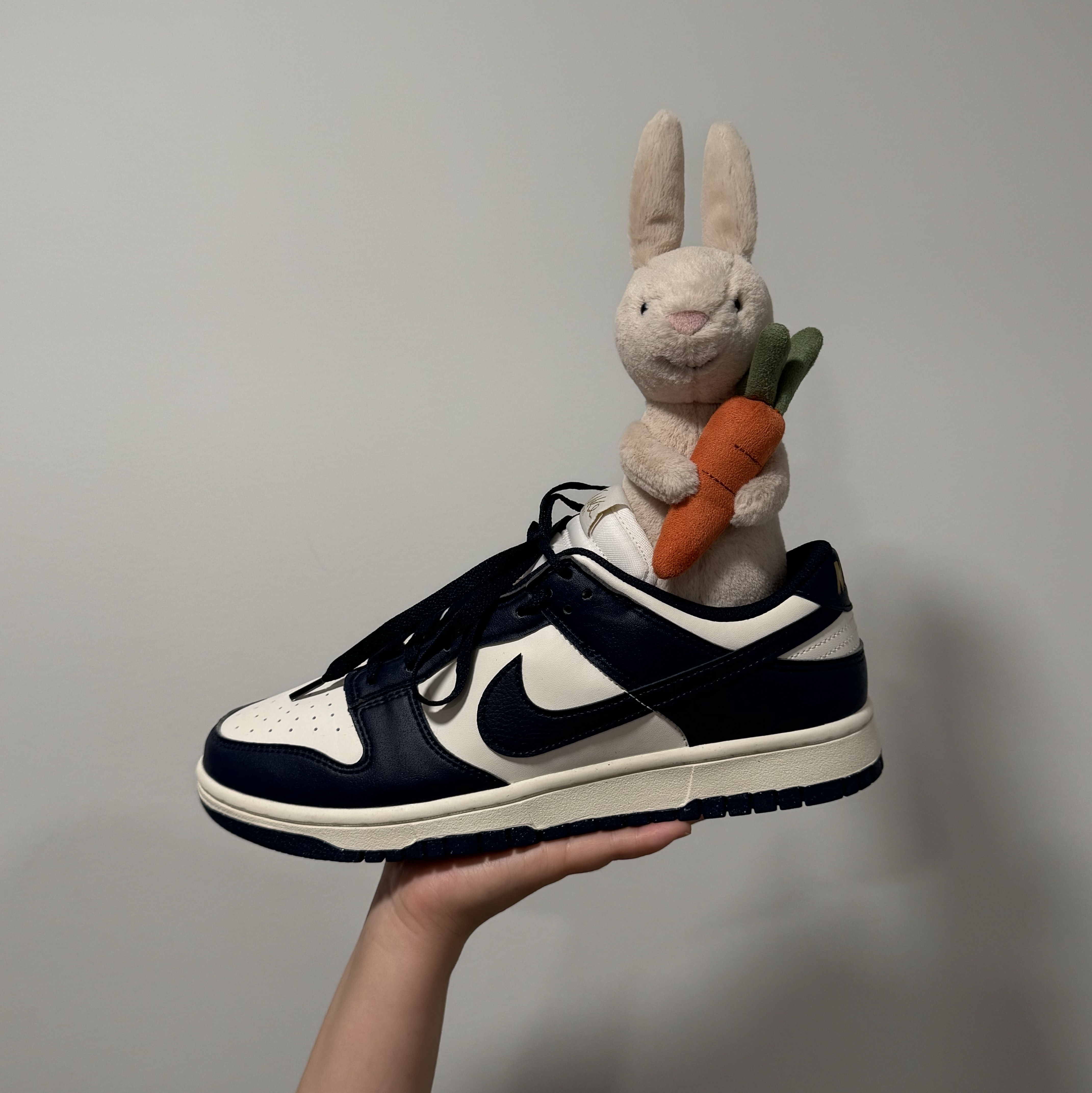 (W) Nike Dunk Low Next Nature Phantom Pale Ivory 착용 스타일