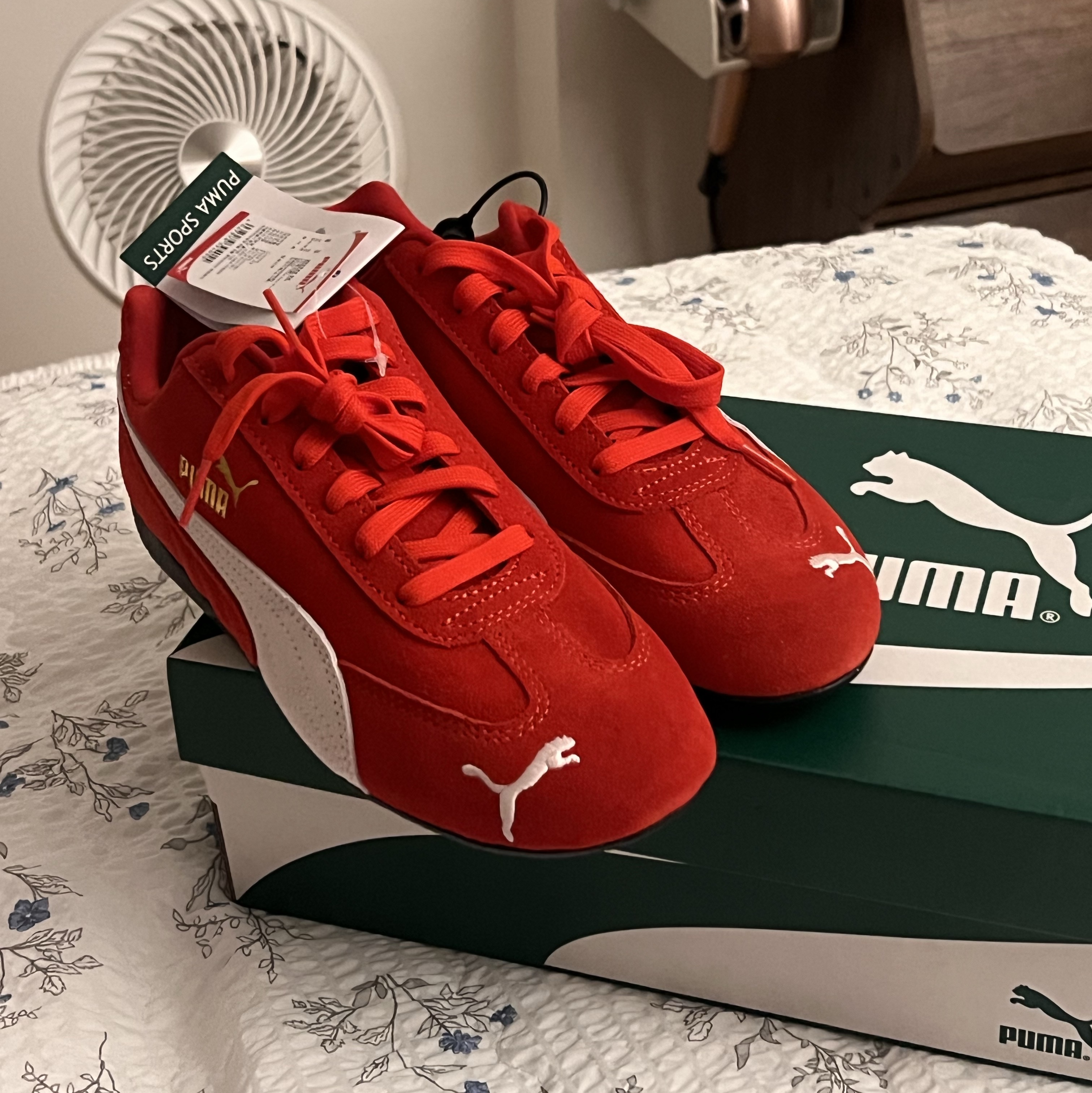 Puma Speedcat OG Red White 착용 스타일