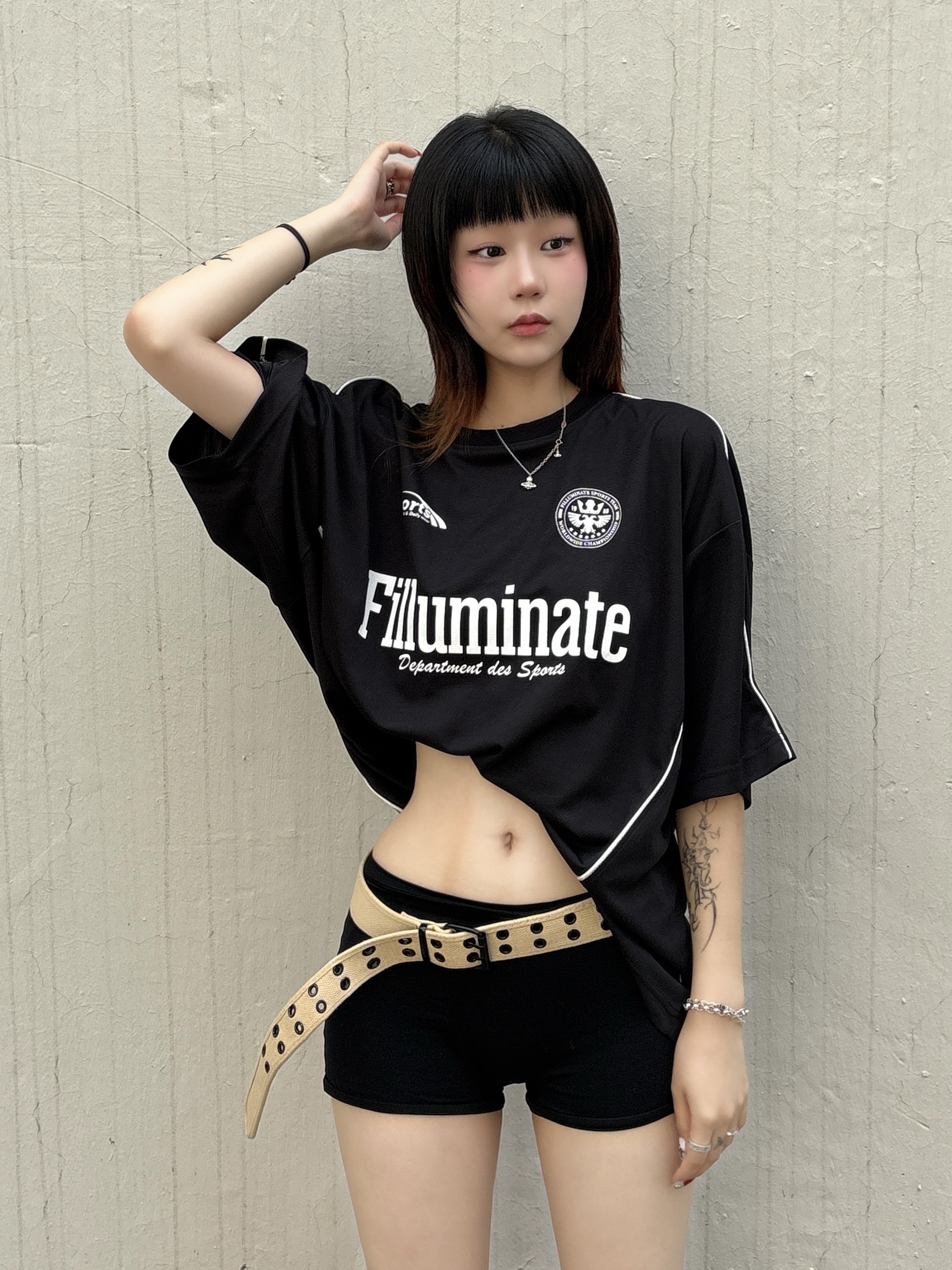 Rick Owens Mega Bumper Geobasket Black Milk 착용 스타일 - 2