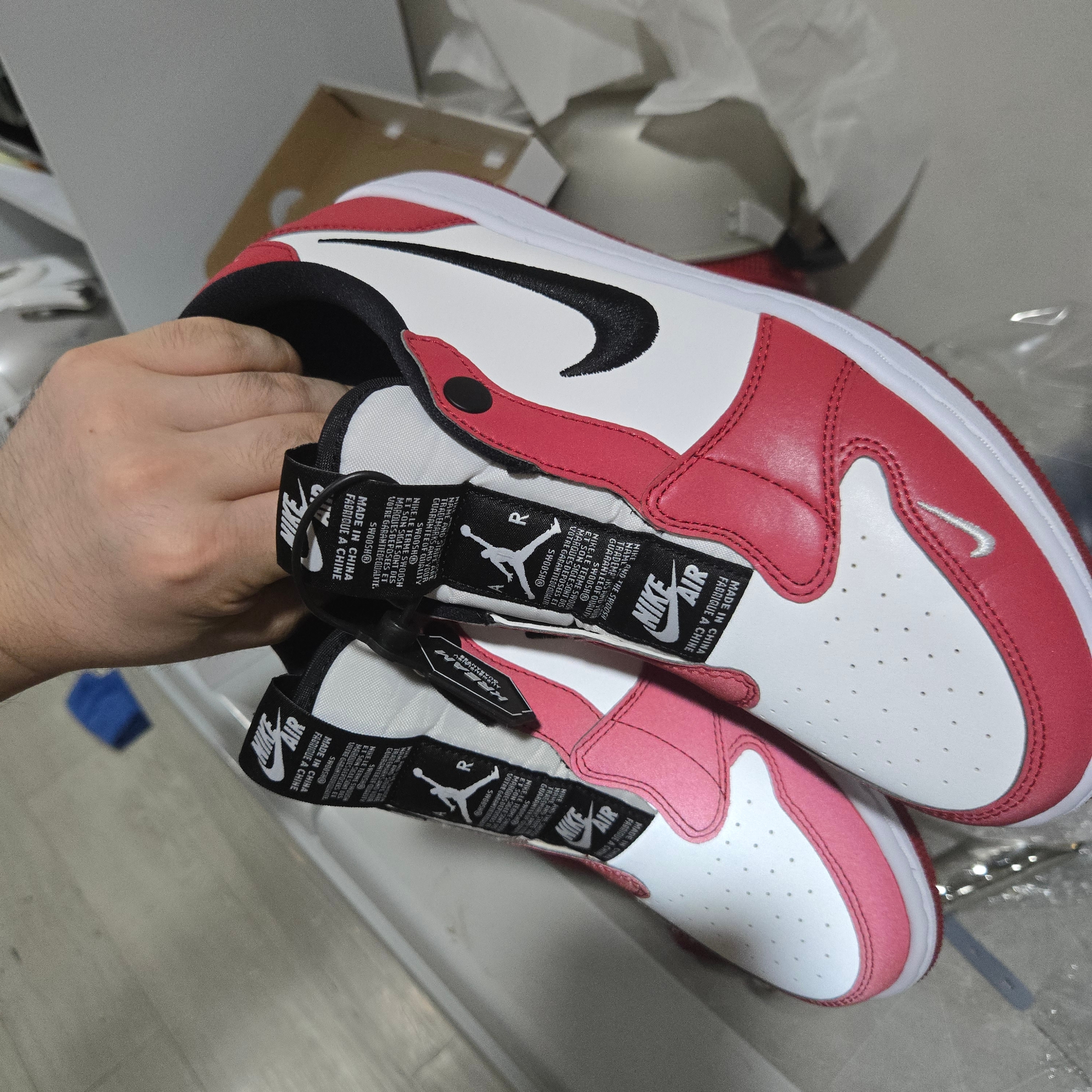 (W) Jordan 1 Low Slip NRG Chicago 착용 스타일