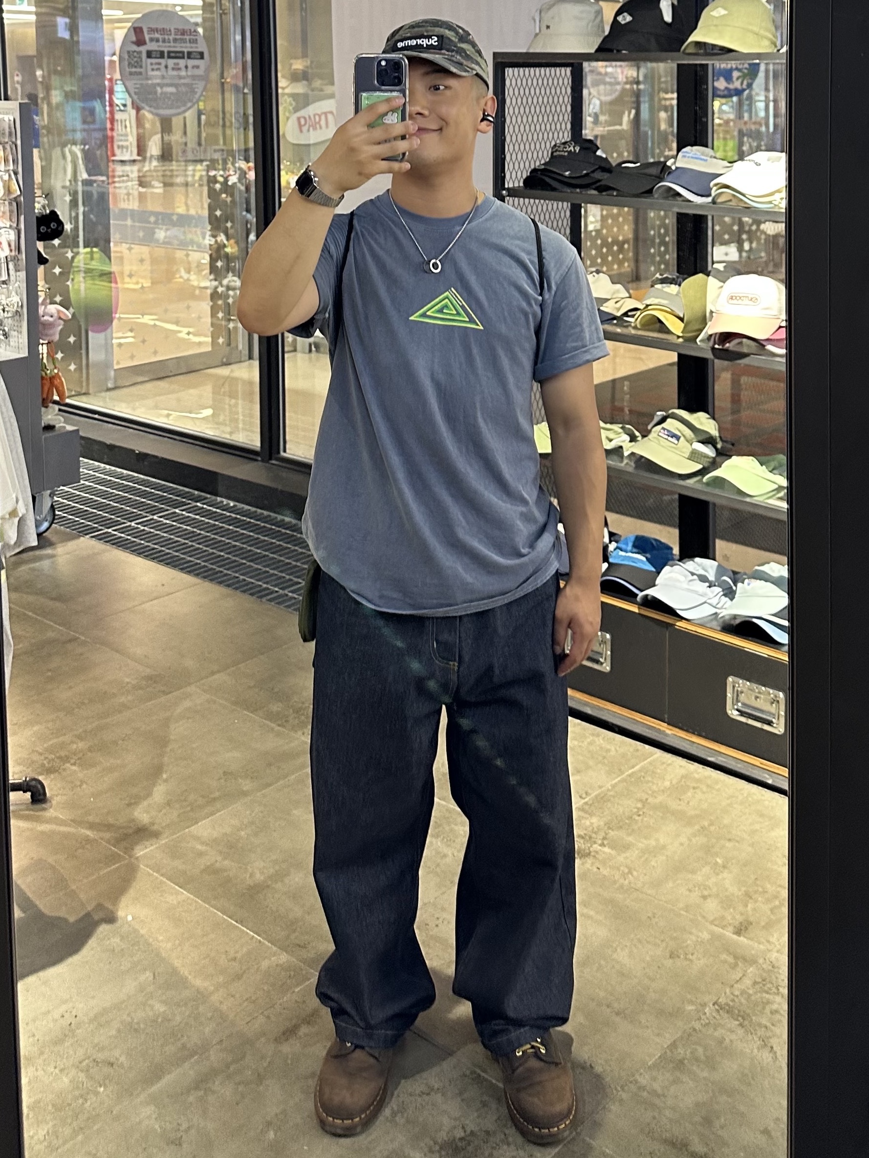 Supreme Military Camp Cap Olive Tiger Camo - 24SS, Diesel Dx1168040 Stainless Steel Double Pendant Necklace Silver 착용 스타일 - 1