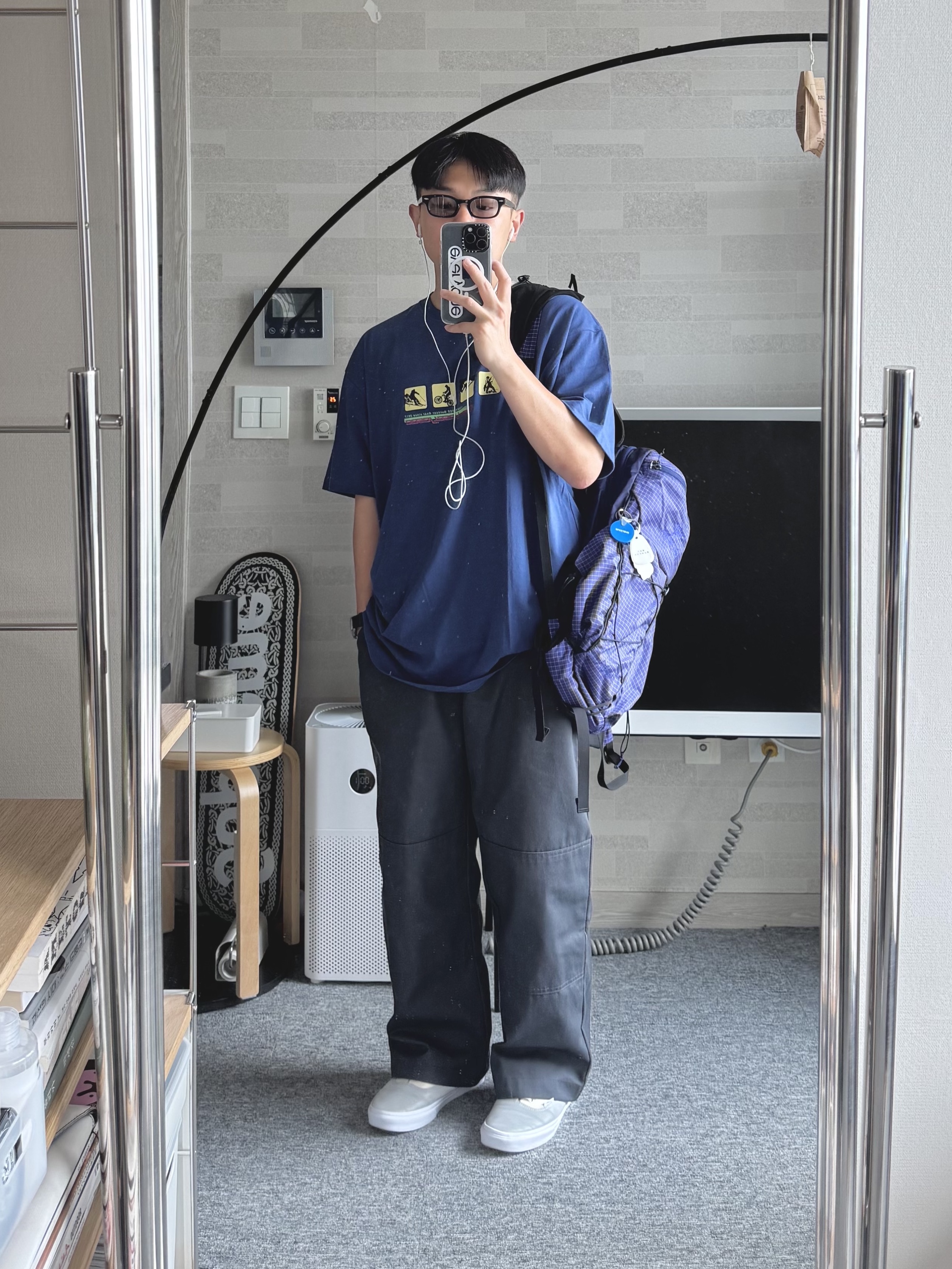 Arc'teryx Aerios 18 Backpack Soulsonic 착용 스타일