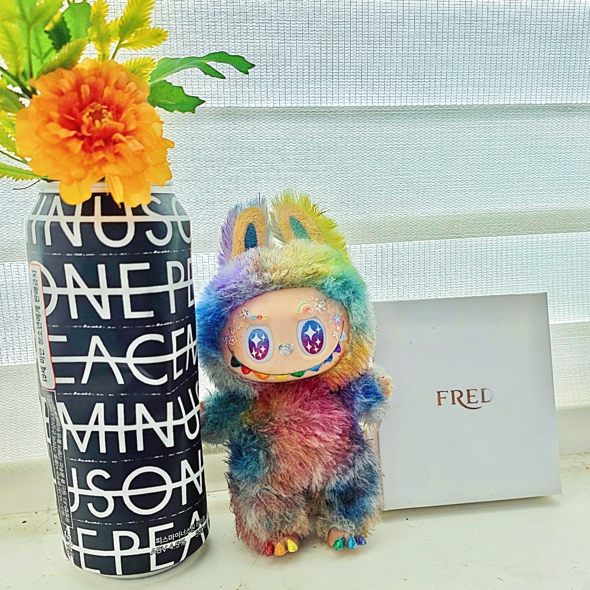Pop Mart Labubu The Monsters Highlight Series Hope Keyring (Opened Case) 착용 스타일