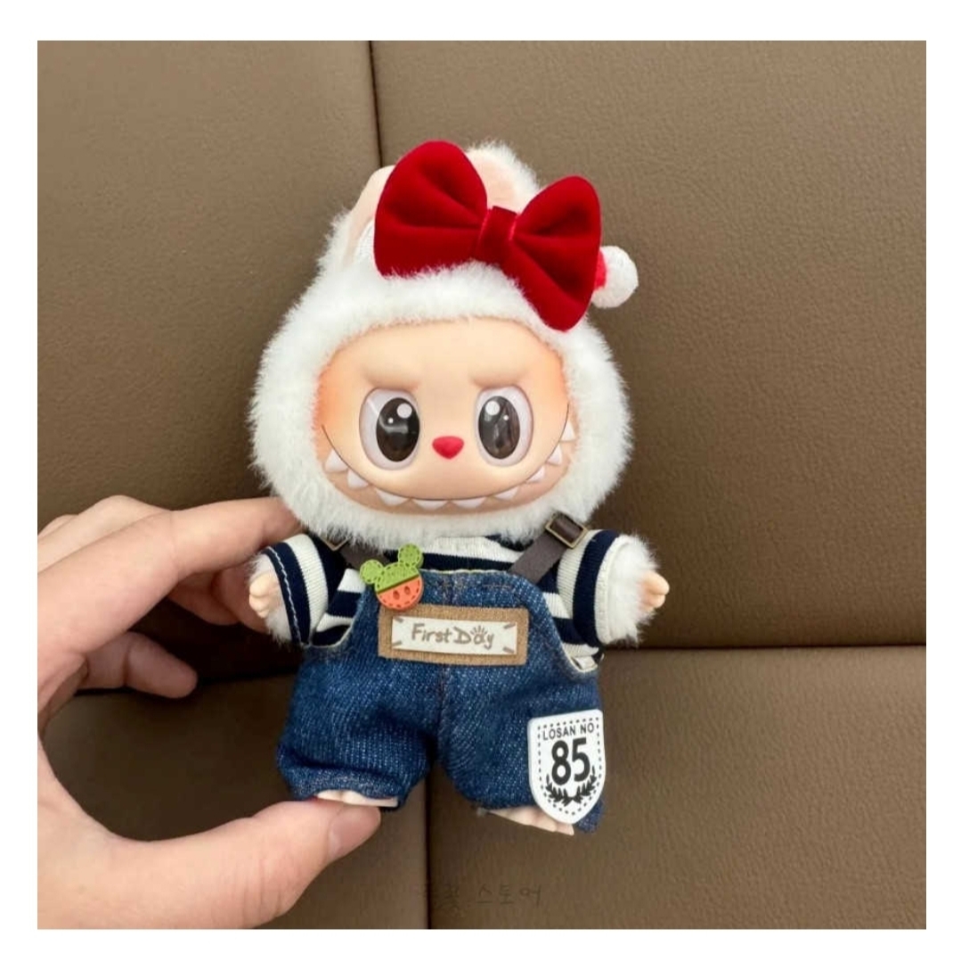 Pop Mart Labubu Coca Cola Series Surprise Shake Keyring (Opened Case) 착용 스타일 - 2
