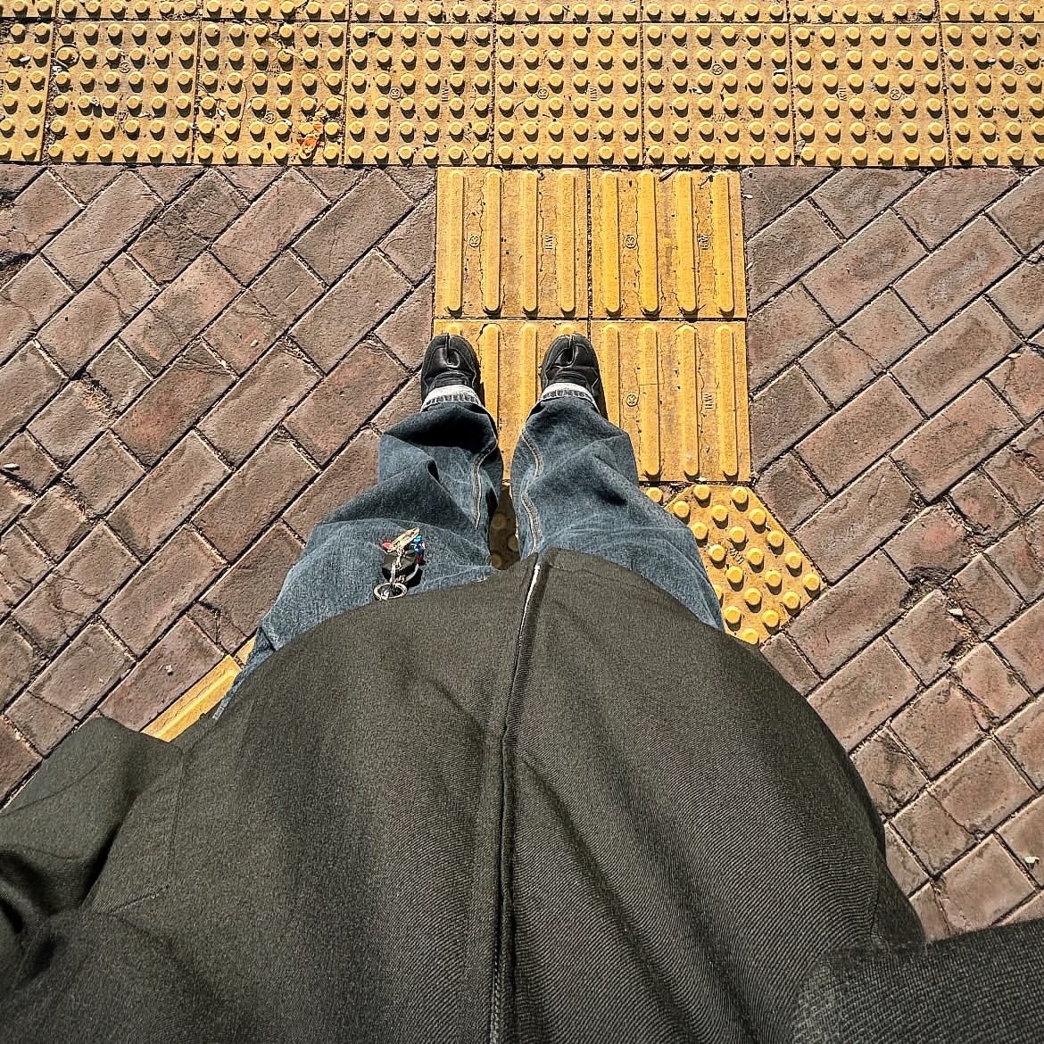 Reebok x Maison Margiela Project 0 Classic Nylon Tabi Core Black 착용 스타일