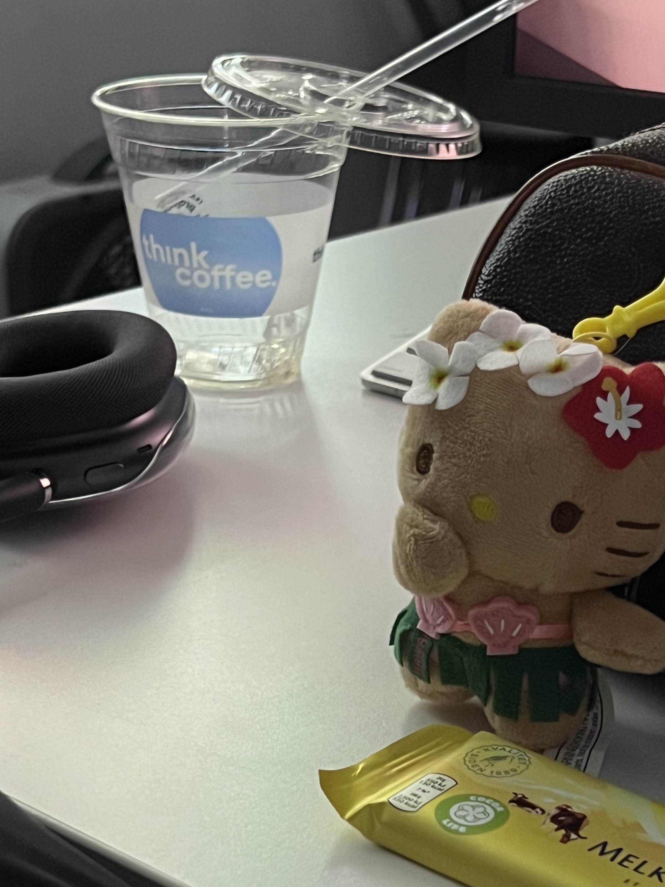 Sanrio Hello Kitty Hula Kiss 4" Hawaii Series Plush 착용 스타일 - 1