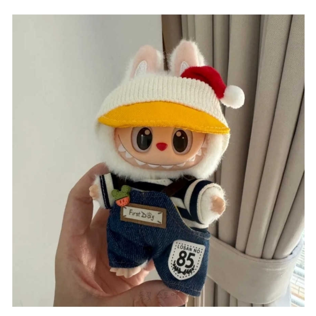 Pop Mart Labubu Coca Cola Series Surprise Shake Keyring (Opened Case) 착용 스타일 - 4