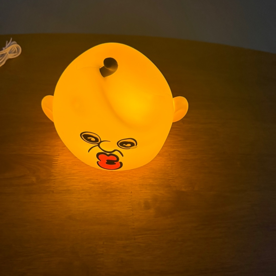 Bbangbbang Getting Hit Mood Lamp 착용 스타일