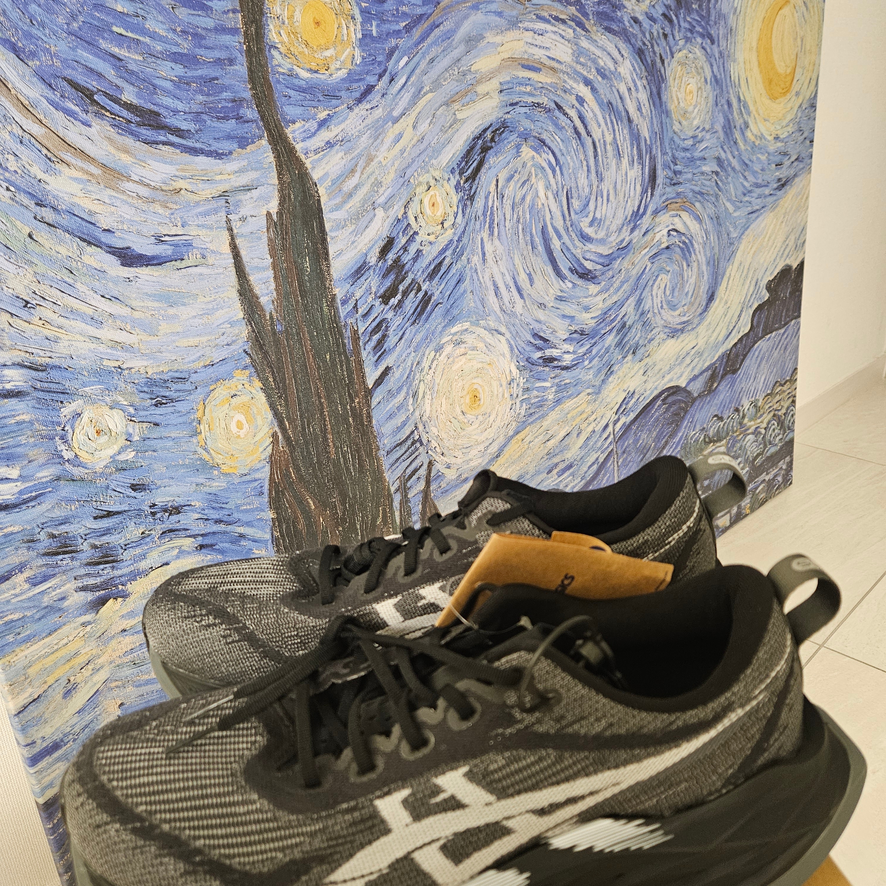 Asics Superblast 2 Black White 착용 스타일