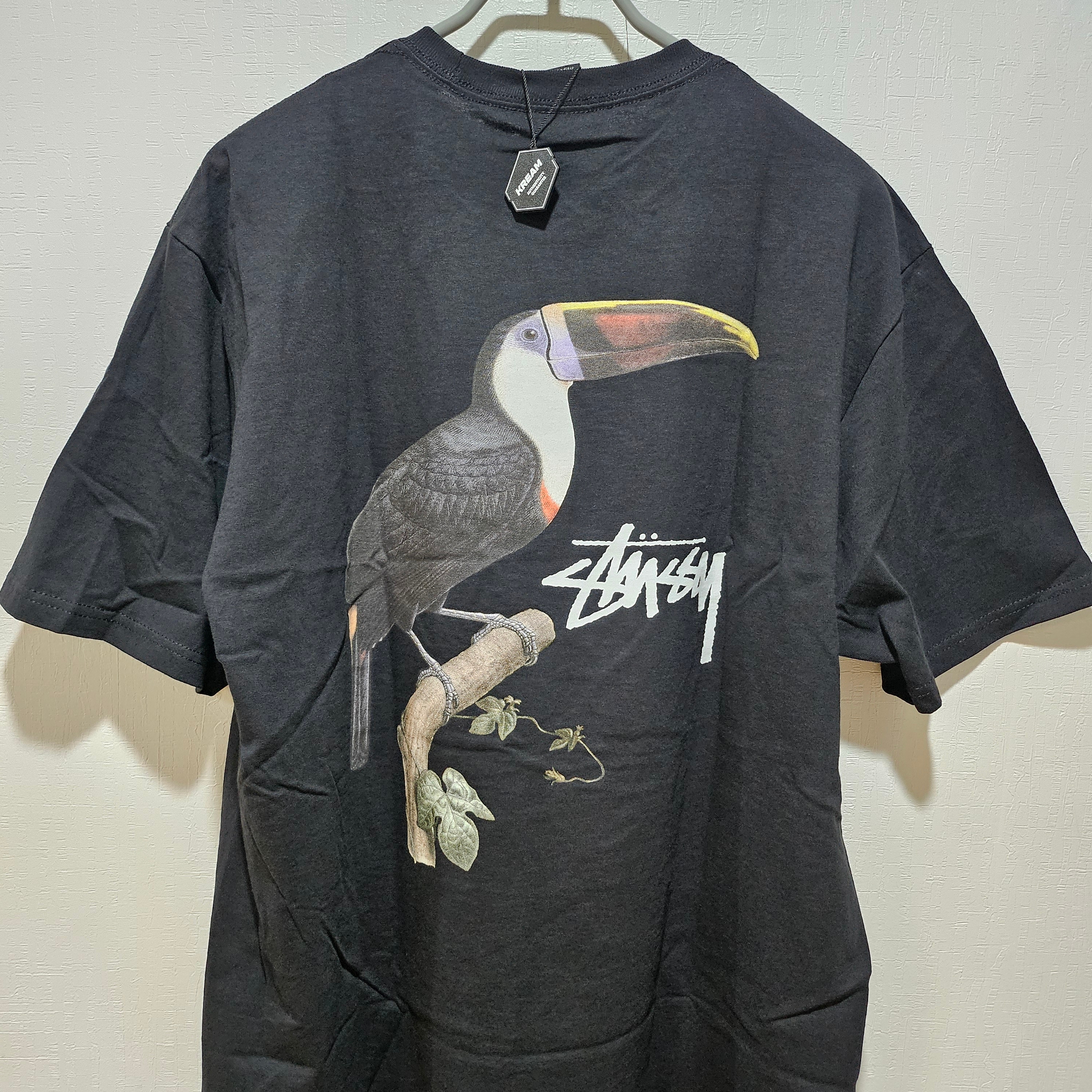 Stussy Toucan T-Shirt Black 착용 스타일 - 2