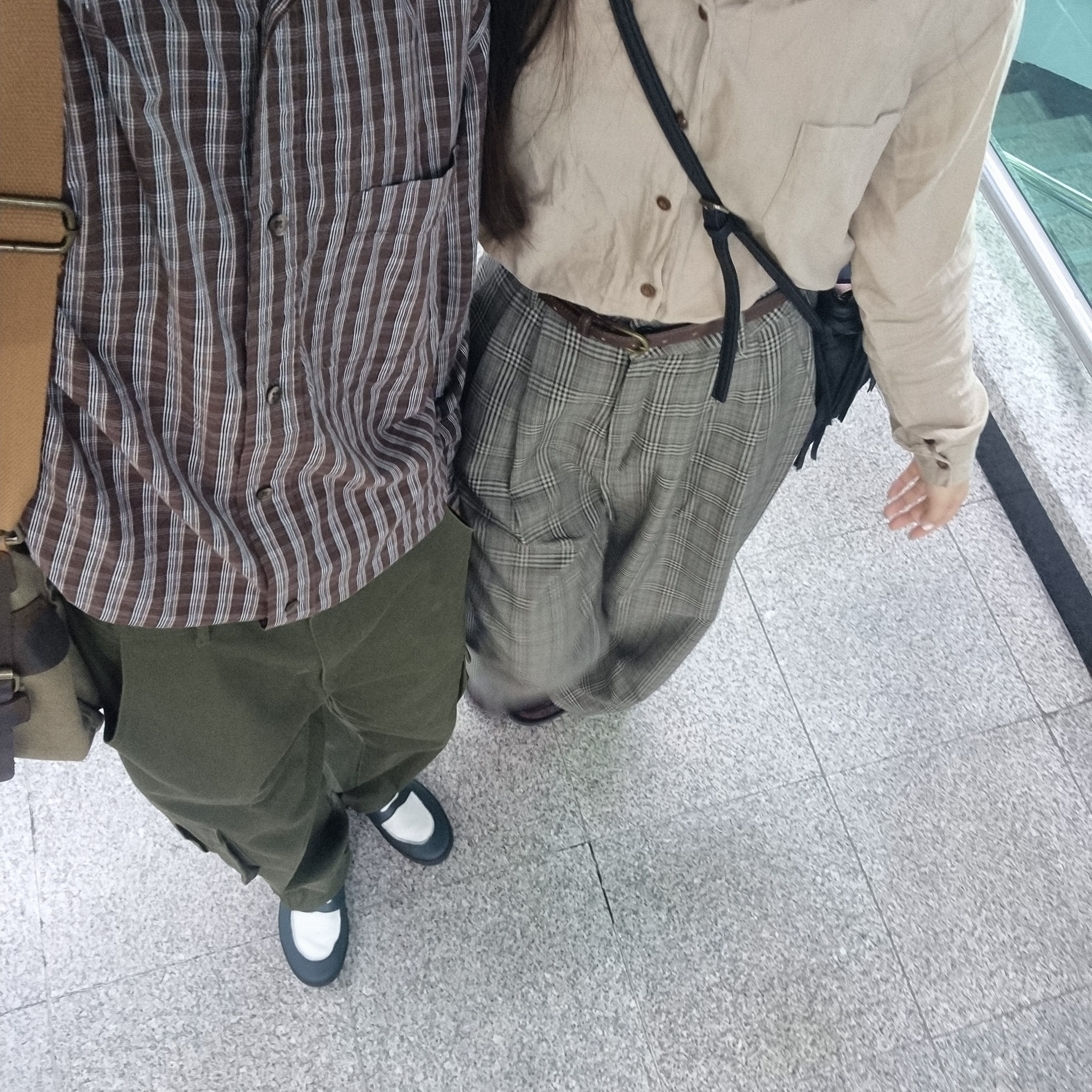 Vans Skate Loafer Green 착용 스타일