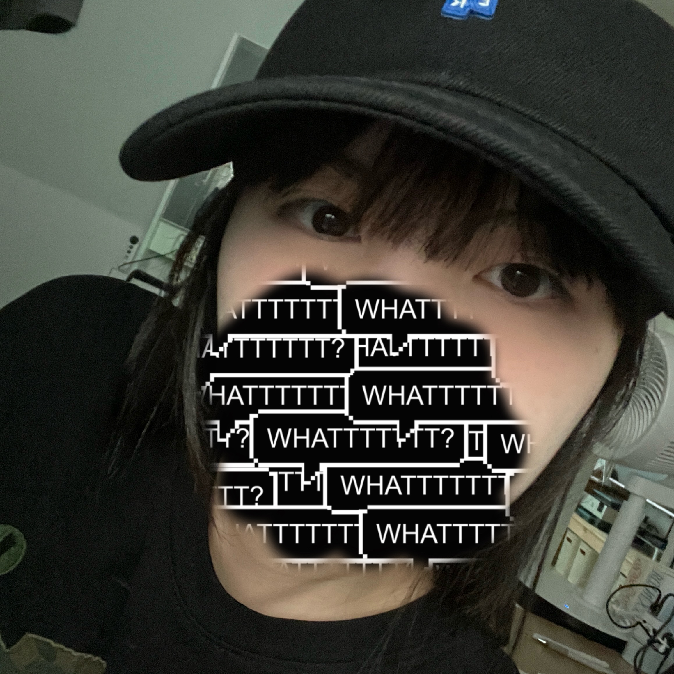 Ader Error Sig; TRS Tag Cap 01 Noir 착용 스타일