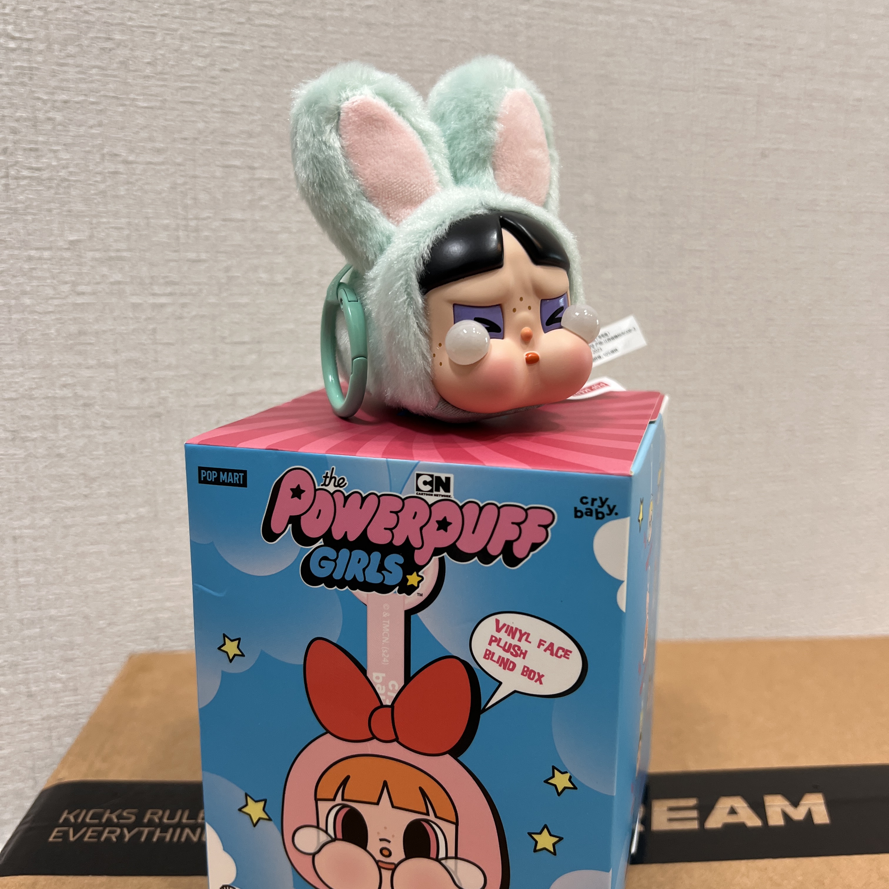 Pop Mart Crybaby x Powerpuff Girls Series Keyring Sealed Case (1 Blind Box) 착용 스타일