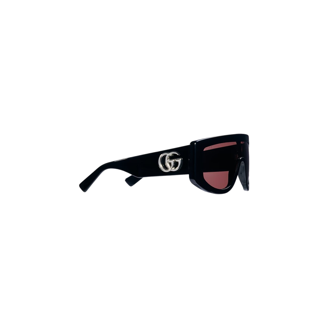 (W) 구찌 렉탱귤러 프레임 선글라스 블랙((W) Gucci Rectangular Frame Sunglasses Black) - 2