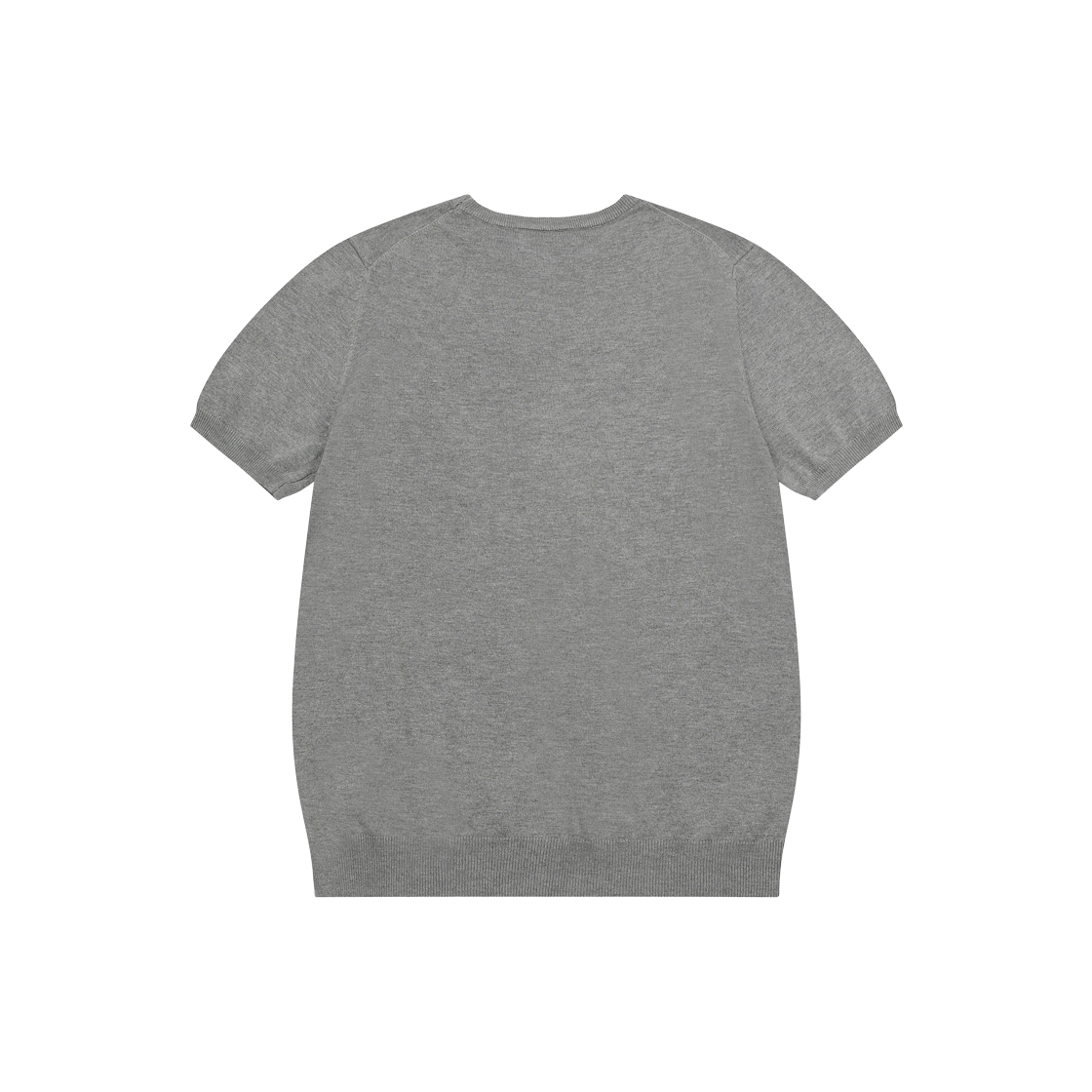 무센트 엘로나 니트 반팔 티 남녀공용 차콜(MUCENT Elona Knit half T Unisex Charcoal) - 2