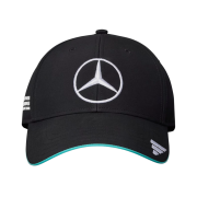 Mercedes AMG Petronas x Adidas Formula One 2025 Team Driver Cap Black White