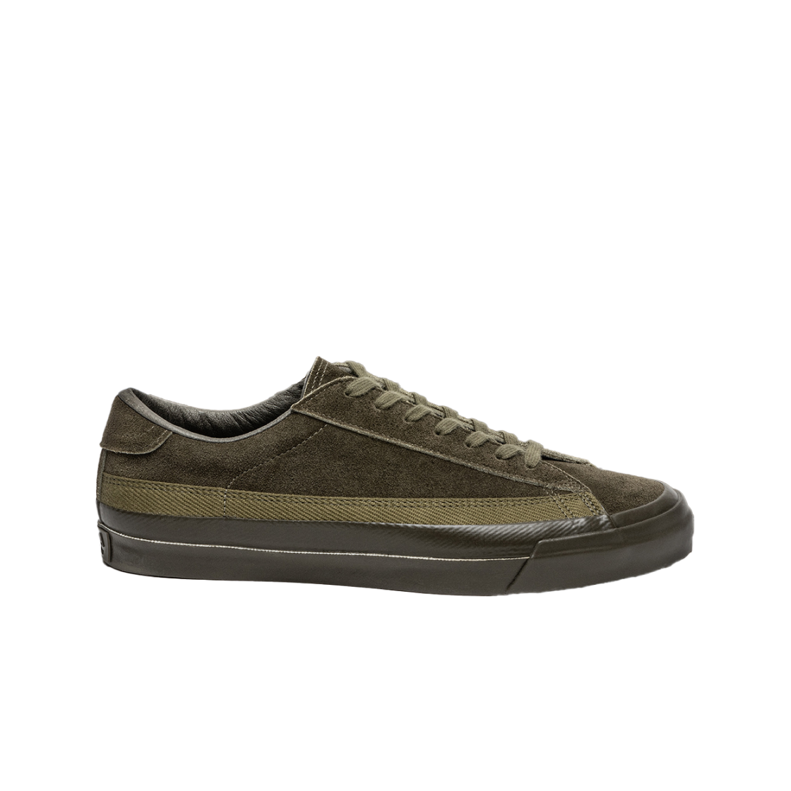 아사히 슈즈 벨티드 로우 스웨이드 M020 올리브(Asahi Shoes Belted Low Suede M020 Olive)