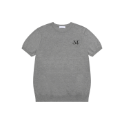 MUCENT Elona Knit half T Unisex Charcoal