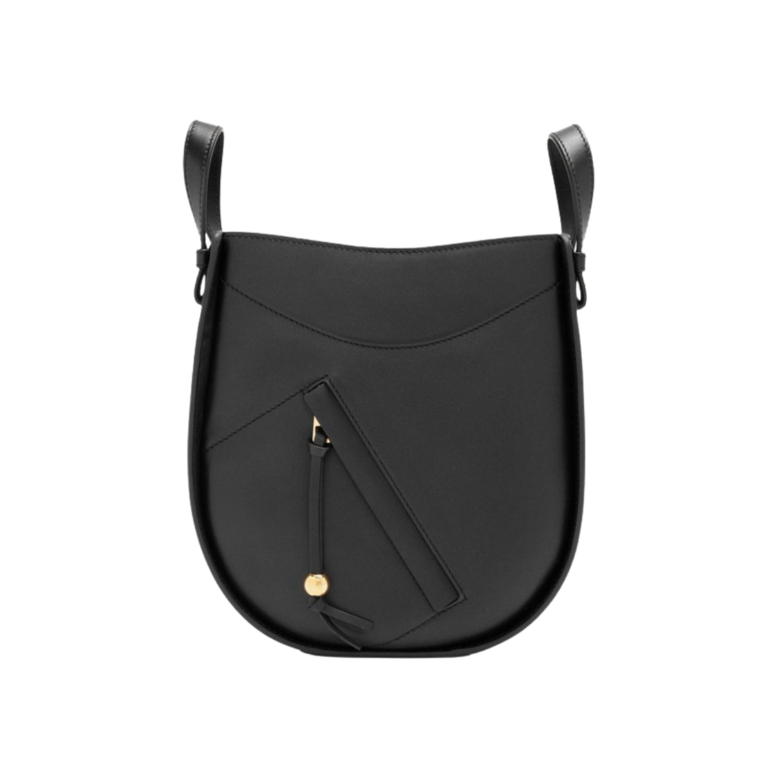 로에베 해먹 슬라이스 백 블랙(Loewe Hammock Slice Bag Black)