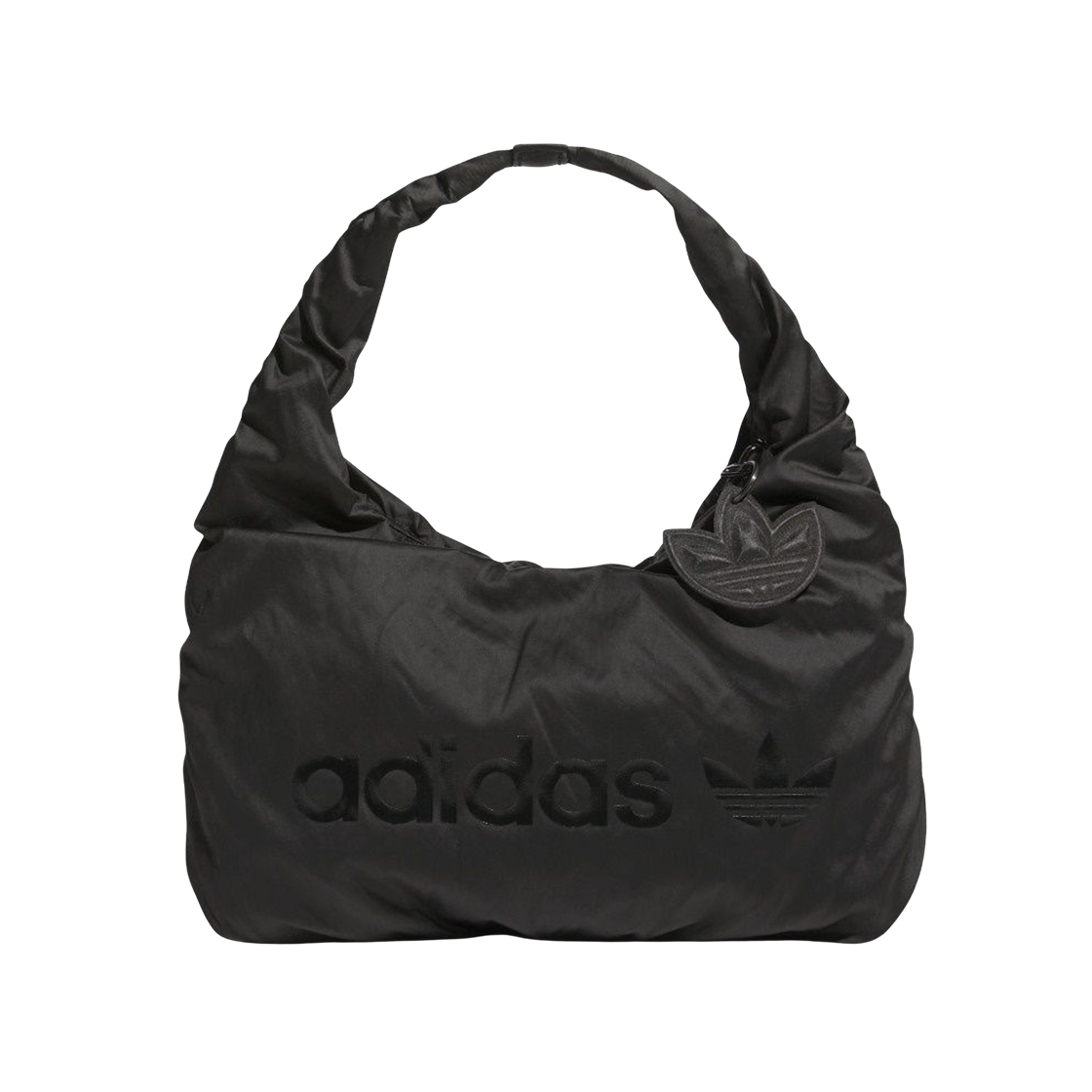 아디다스 사틴 미니 숄더 백 블랙(Adidas Satin Mini Shoulder Bag Black)