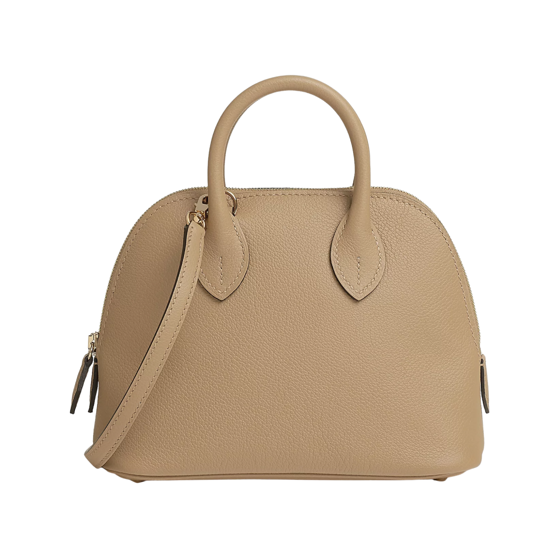 1923 미니백 에버컬러 & 골드 하드웨어 트렌치(Hermes Bolide 1923 Mini Bag Evercolor & Gold Trench) - 1